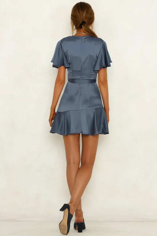 So Yesterday Dress Midnight Blue