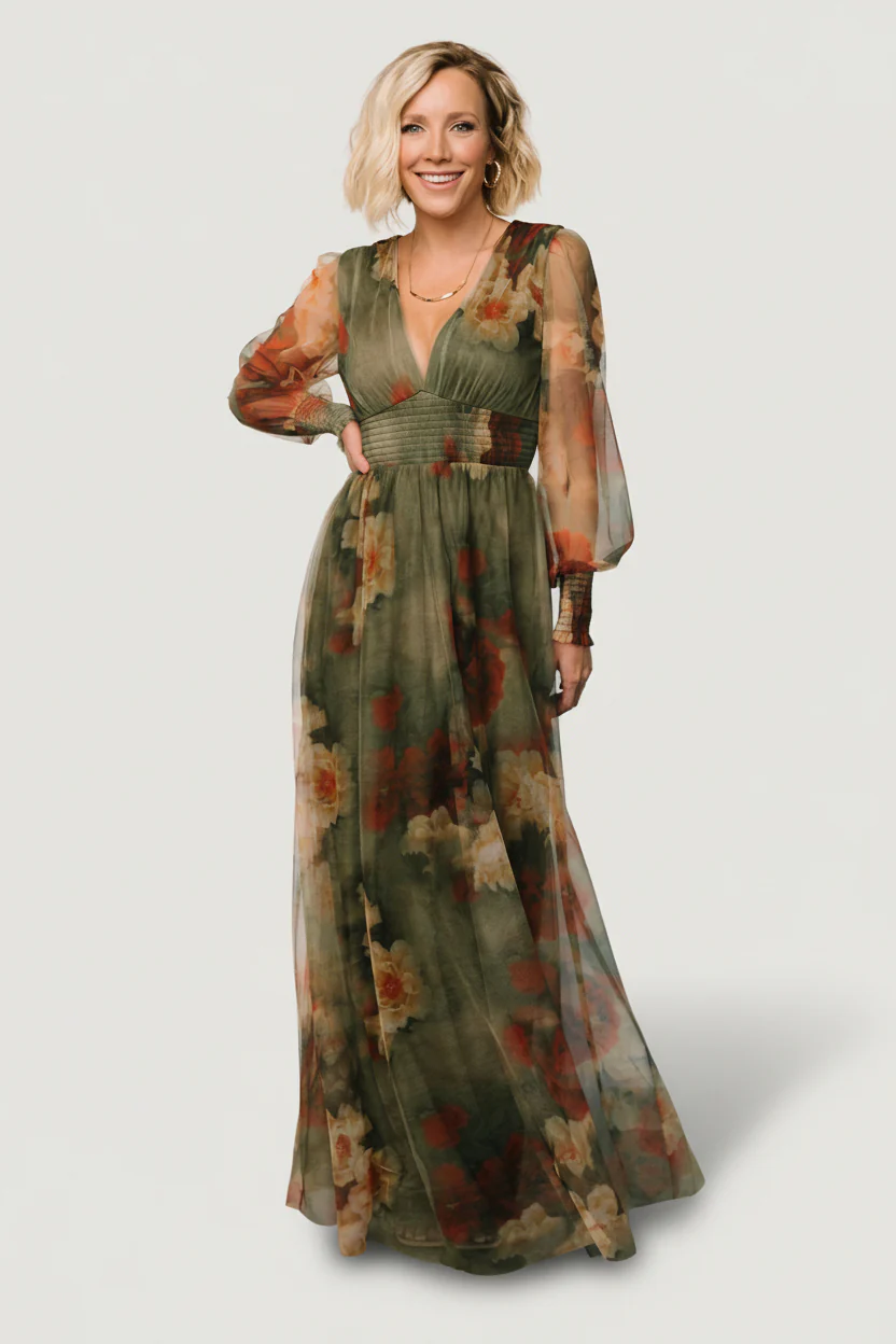 Layla Tulle Maxi Dress