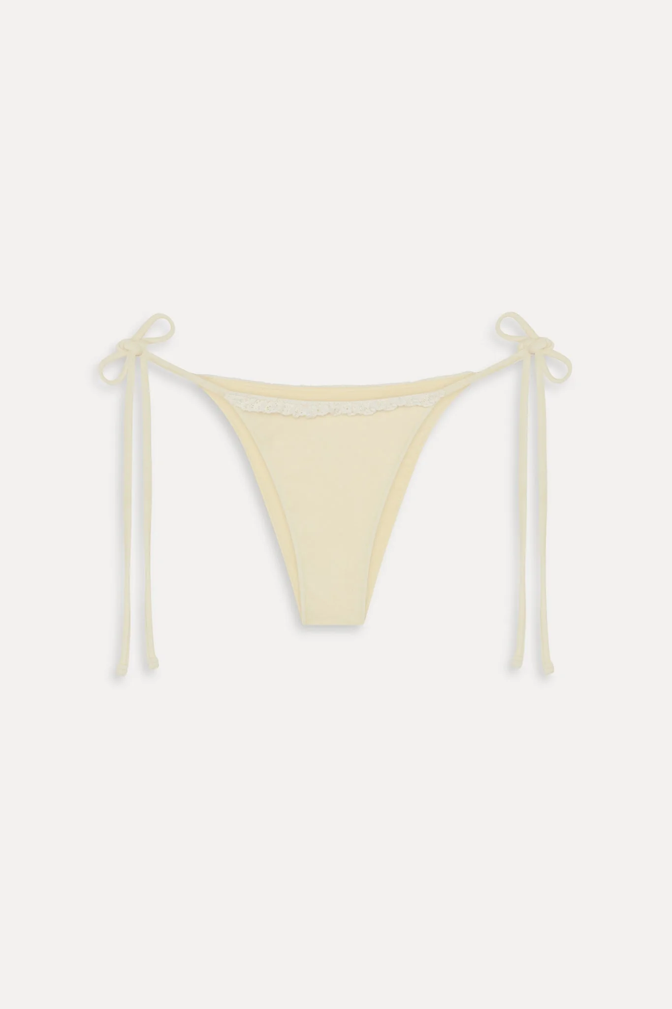 Mackenzie Terry Cheeky Bikini Bottom - Lemon