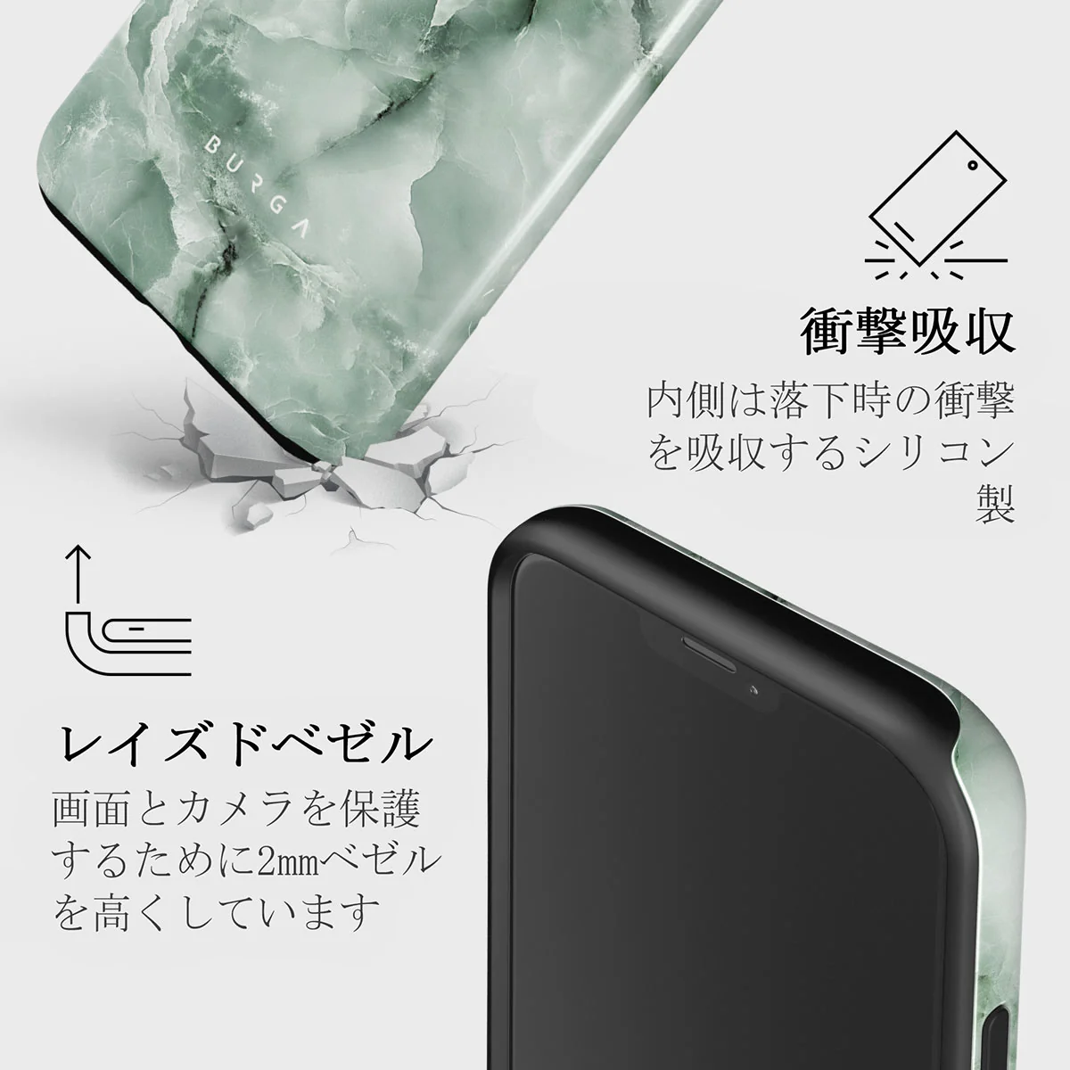 Pistachio Cheesecake - Green iPhone 12 Mini ケース