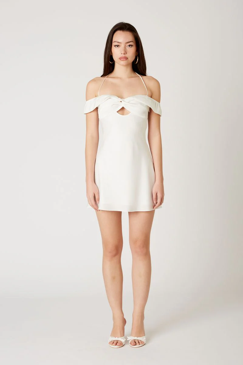 Off Shoulder Mini Dress