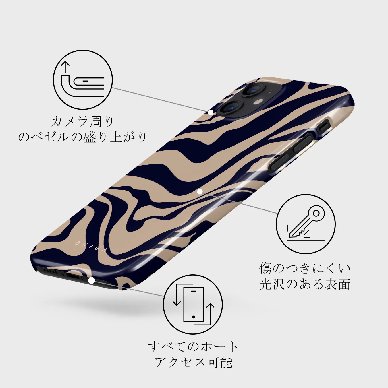 Vigilant - iPhone 12 Mini ケース
