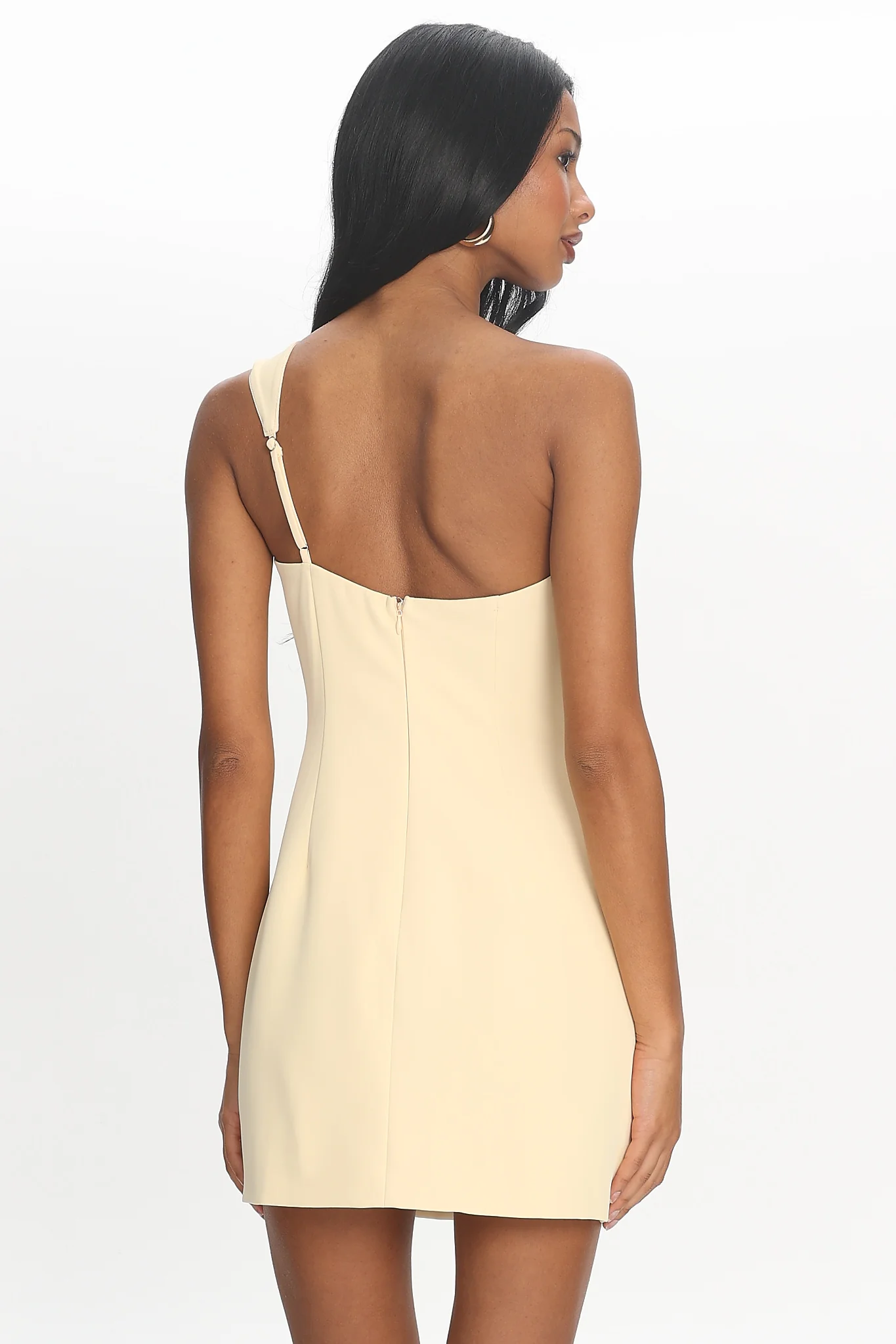 Gala Nights Button Mini Dress Yellow - luluinthesky