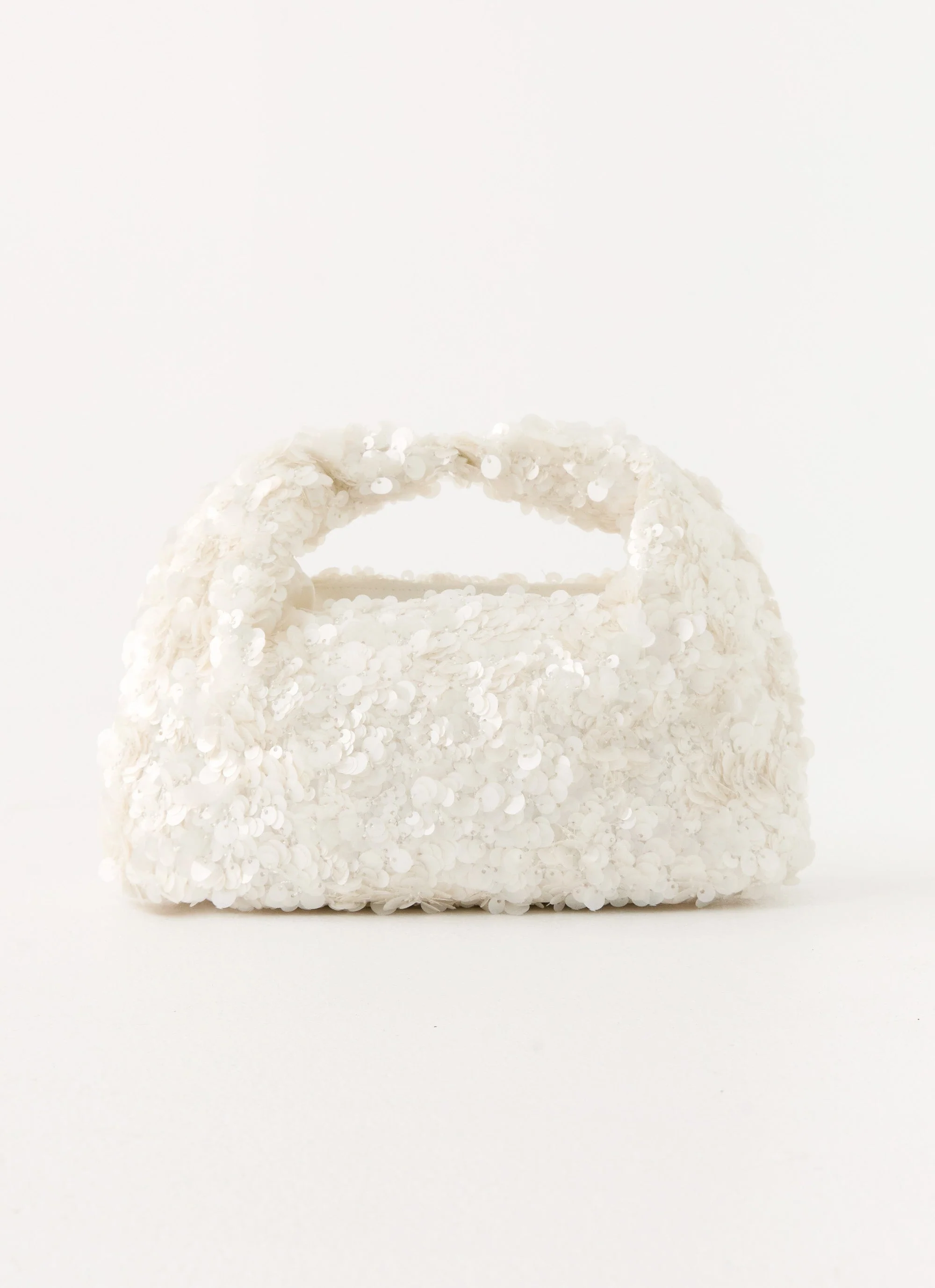 Cloud Nine Sequin Bag - Ivory