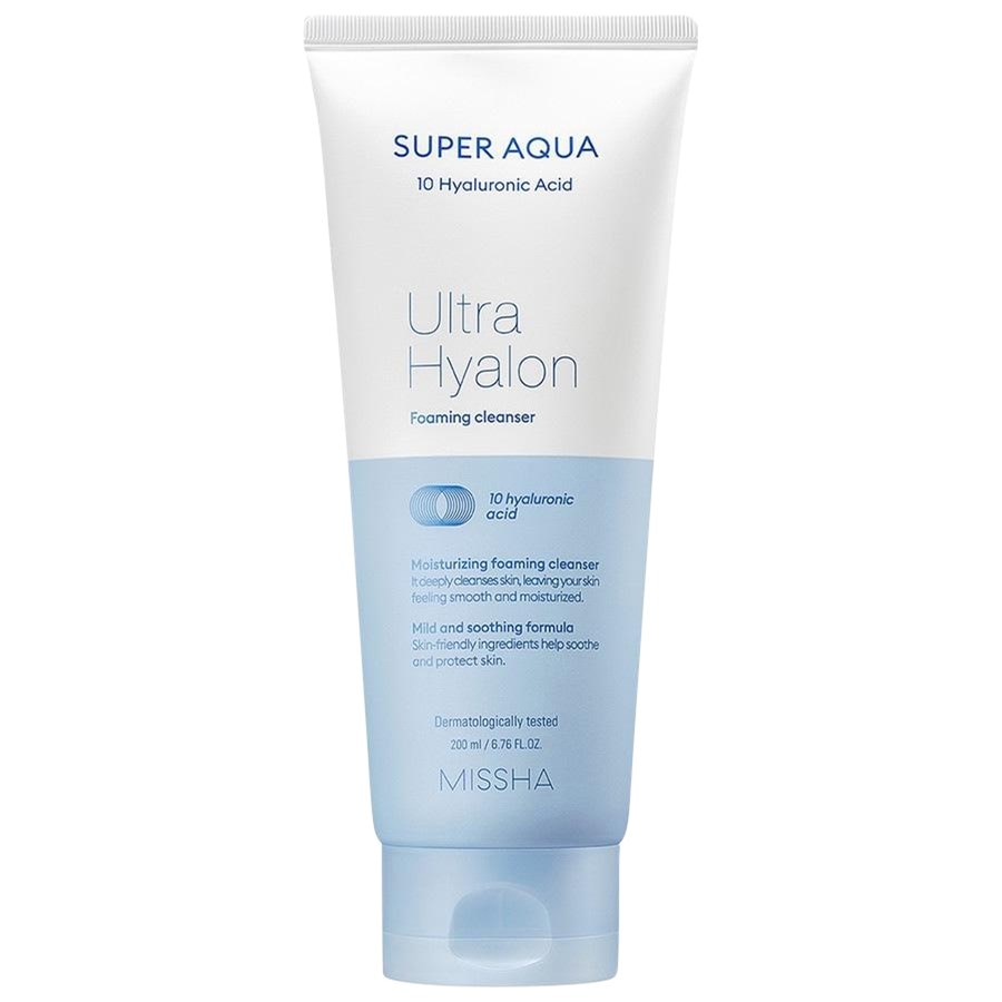 MISSHA Czyszczenie Ultra Hyalon Foaming Cleanser Super Aqua