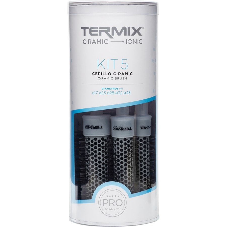 TERMIX Szczotki okrągłe C-Ramic Ionic 5-pack