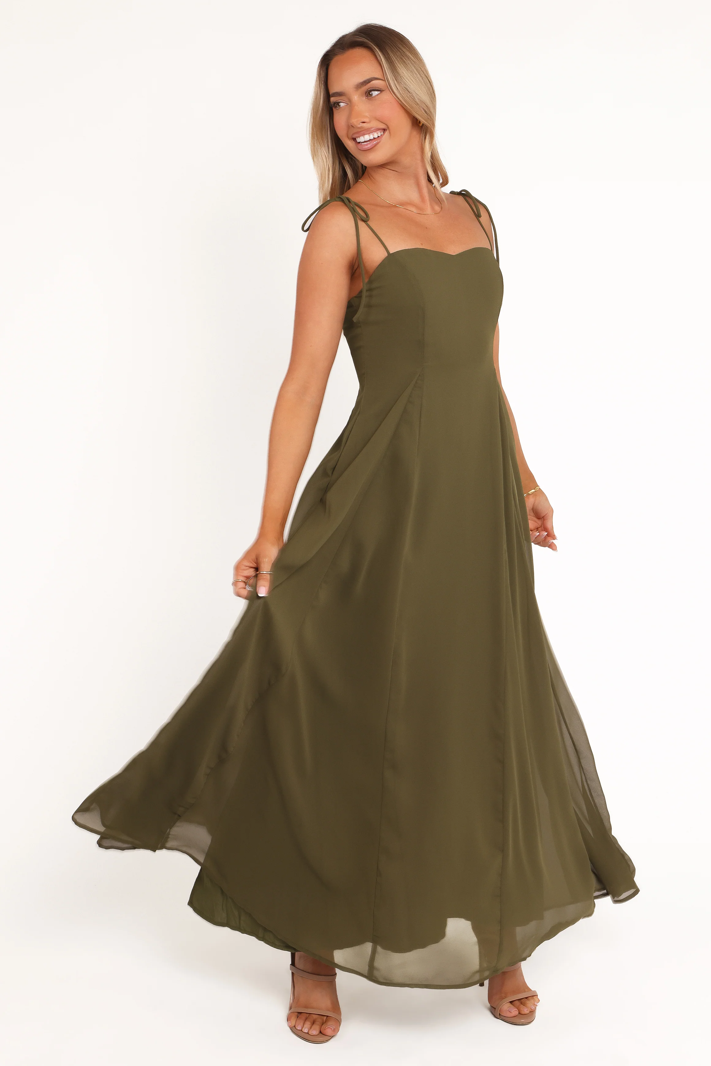 Rayna Maxi Dress - Olive