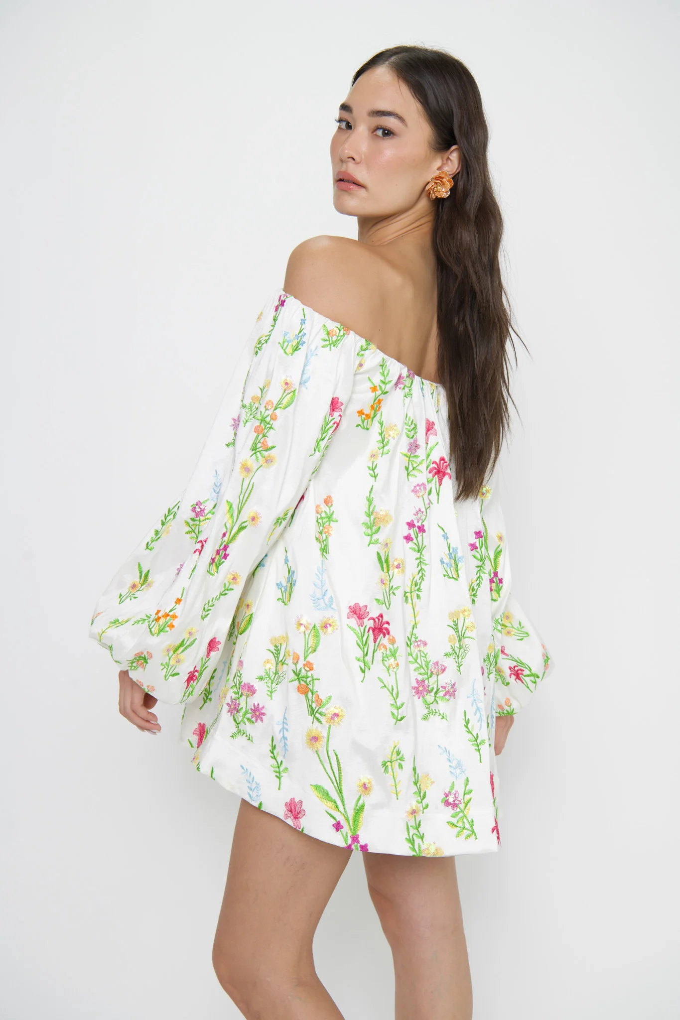 Brenna Mini Dress ~ Ethereal Sequins
