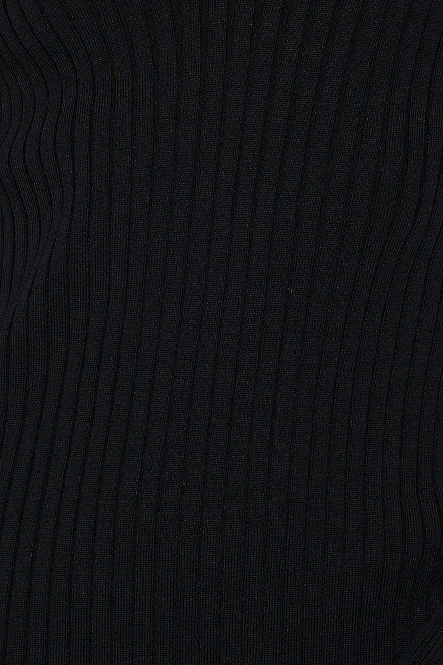 Stride Onward Mini Dress Black