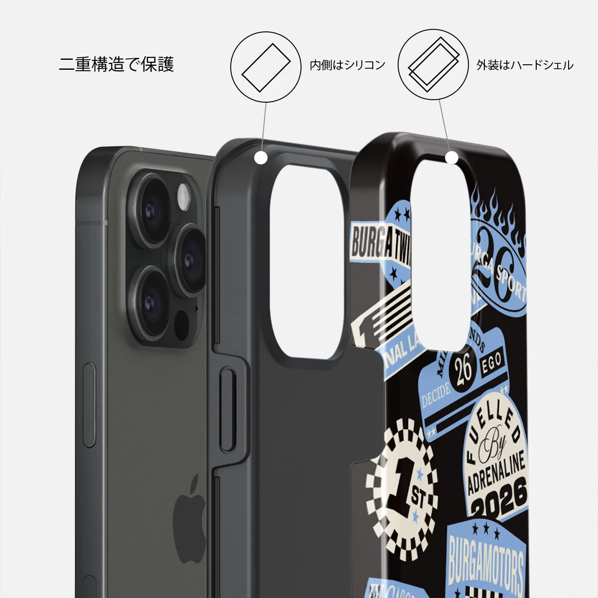 Finish Line - iPhone 15 Pro ケース