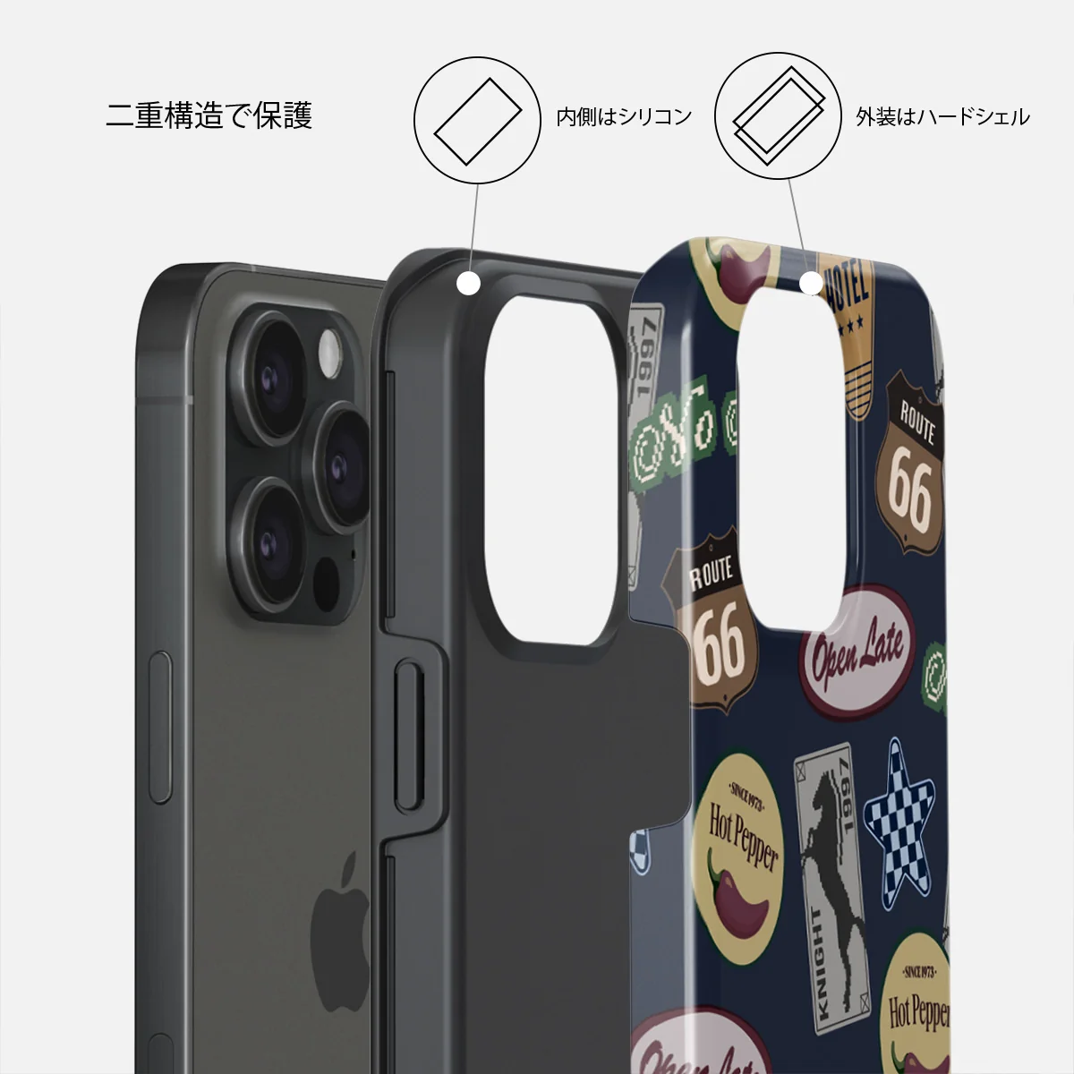 Open Late - iPhone 15 Pro Max ケース