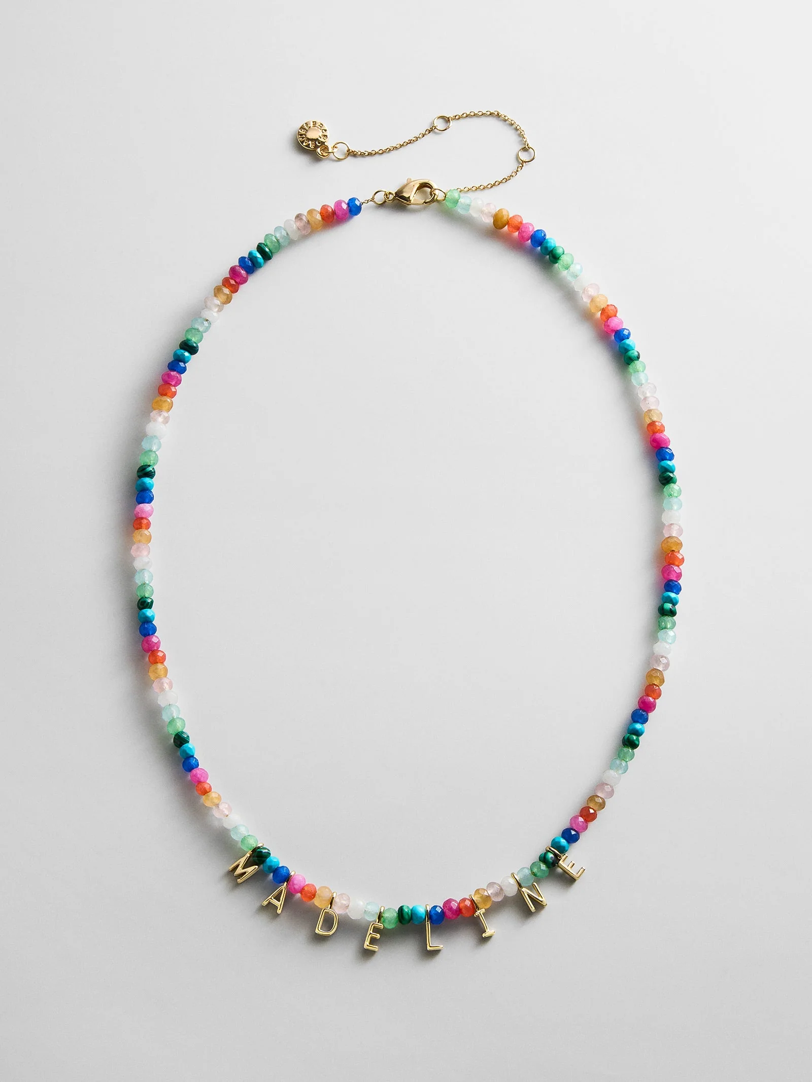 Mini Semi-Precious Custom Necklace - Multi