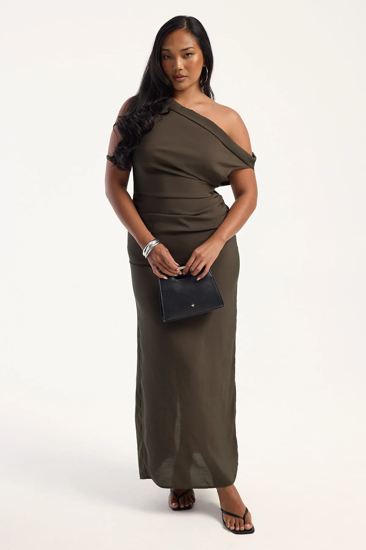 Lioness Sweetheart Maxi Dress Cocoa
