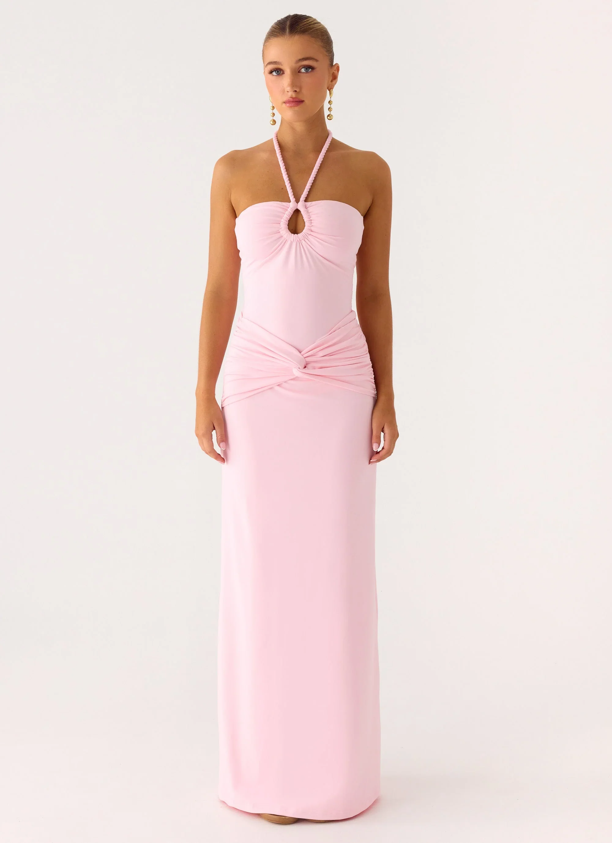 Sacred Maxi Dress - Pale Pink