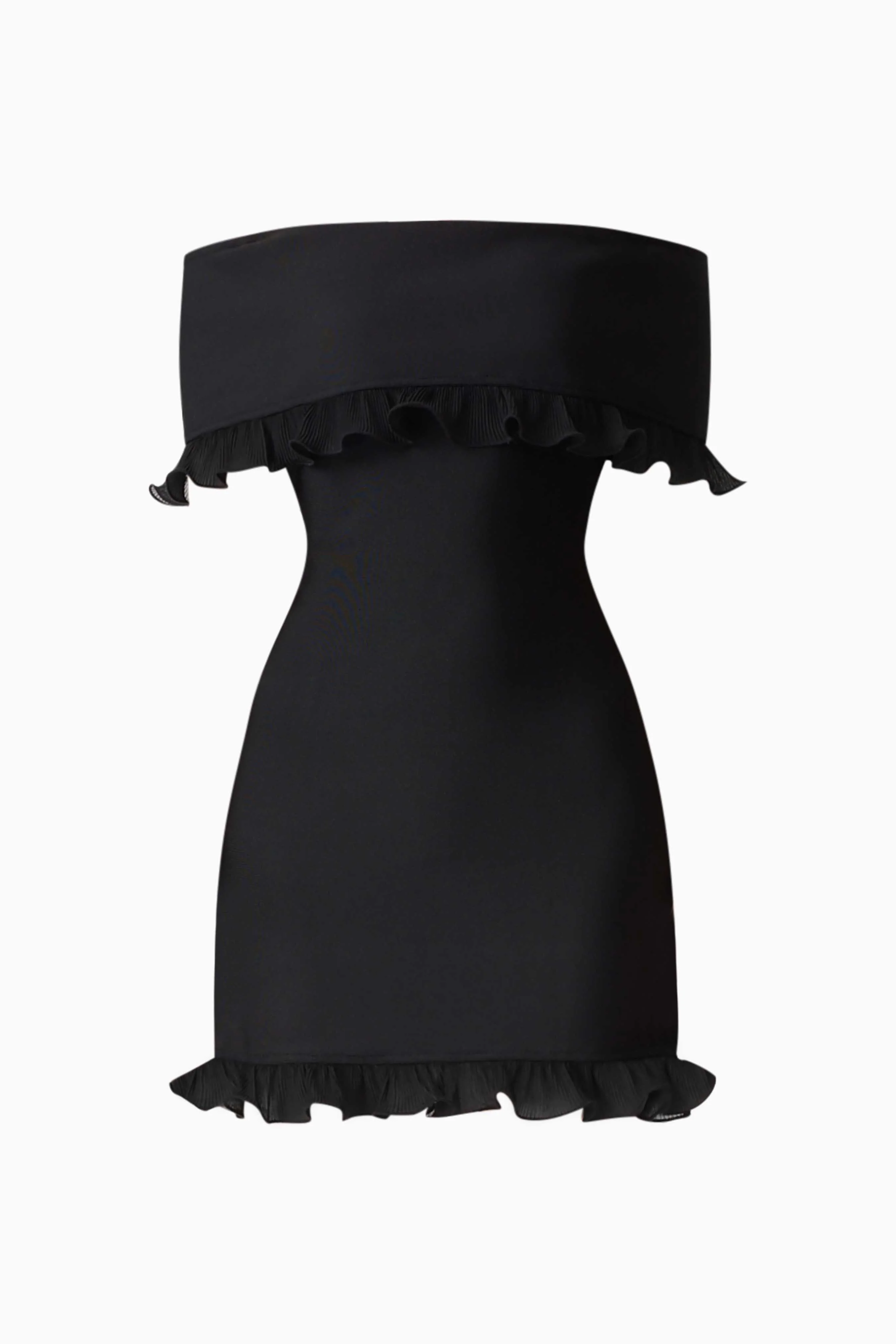 CURAAE Catiana Mini Dress in Black