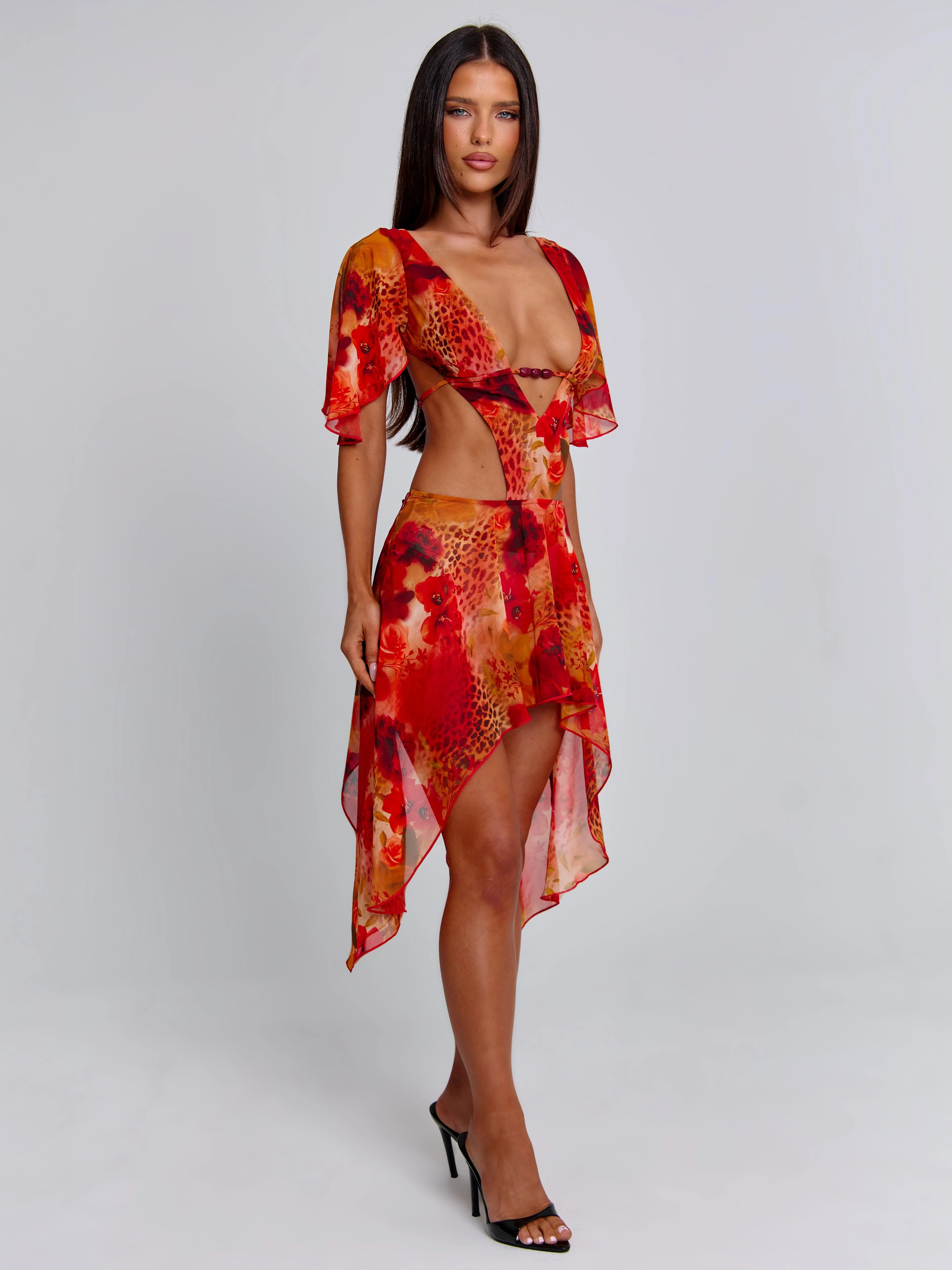 HARTLEY MINI DRESS ROSALIA