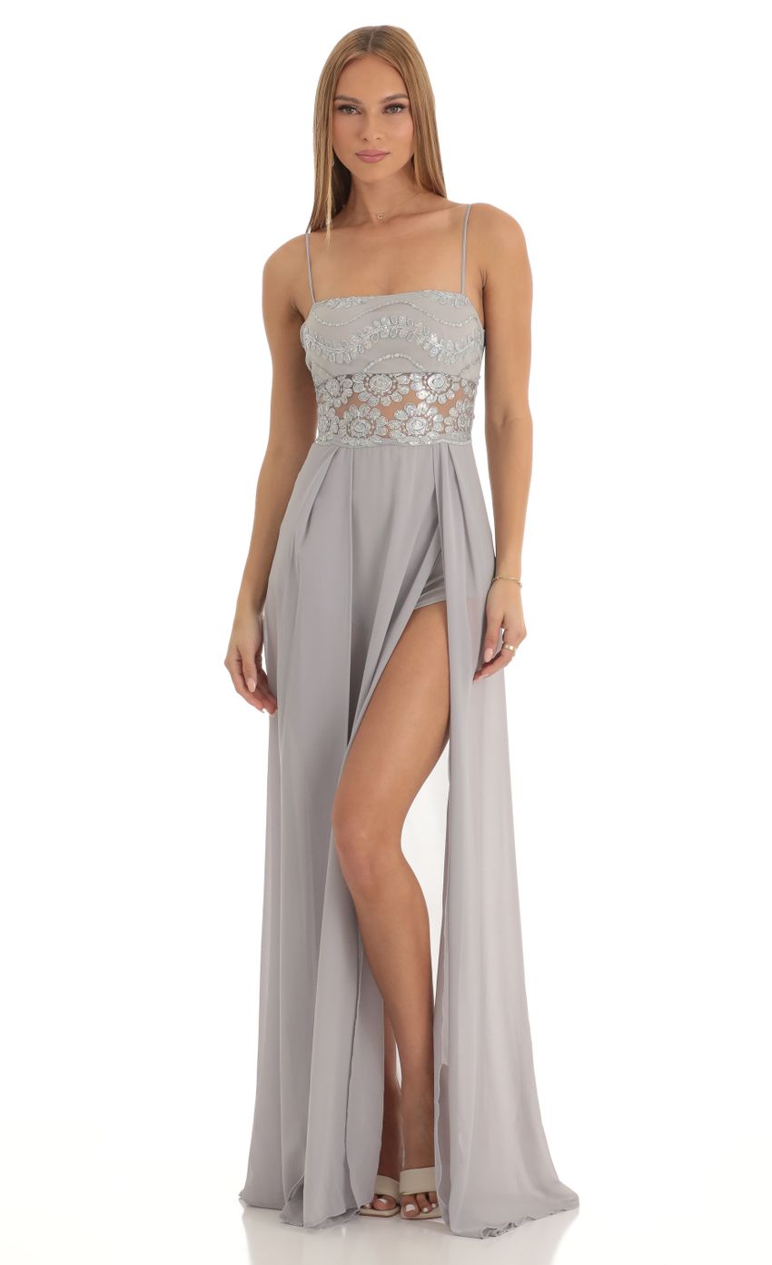 Maxi Dress in Grey