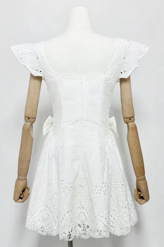 Giglio Broderie Anglais Mini Dress