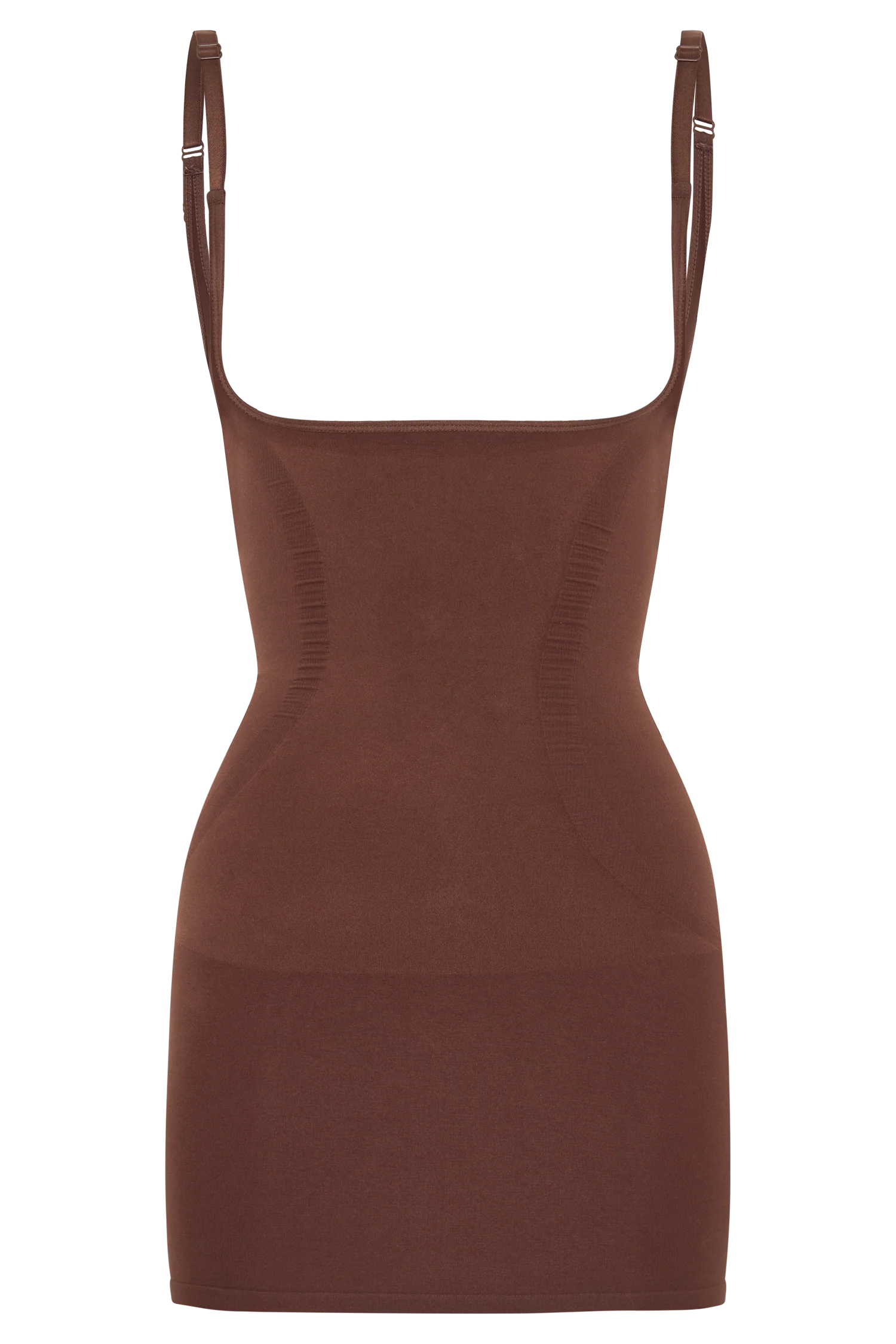 Jocelyn Backless Shapewear Mini Dress - Espresso