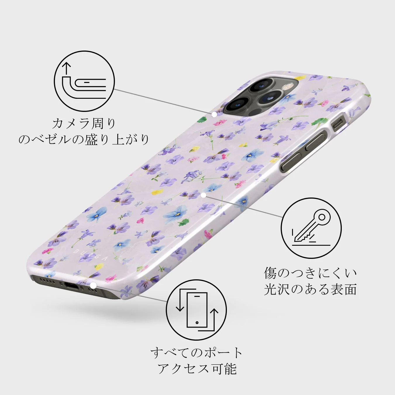 Wildflower - iPhone 12 Pro Max ケース