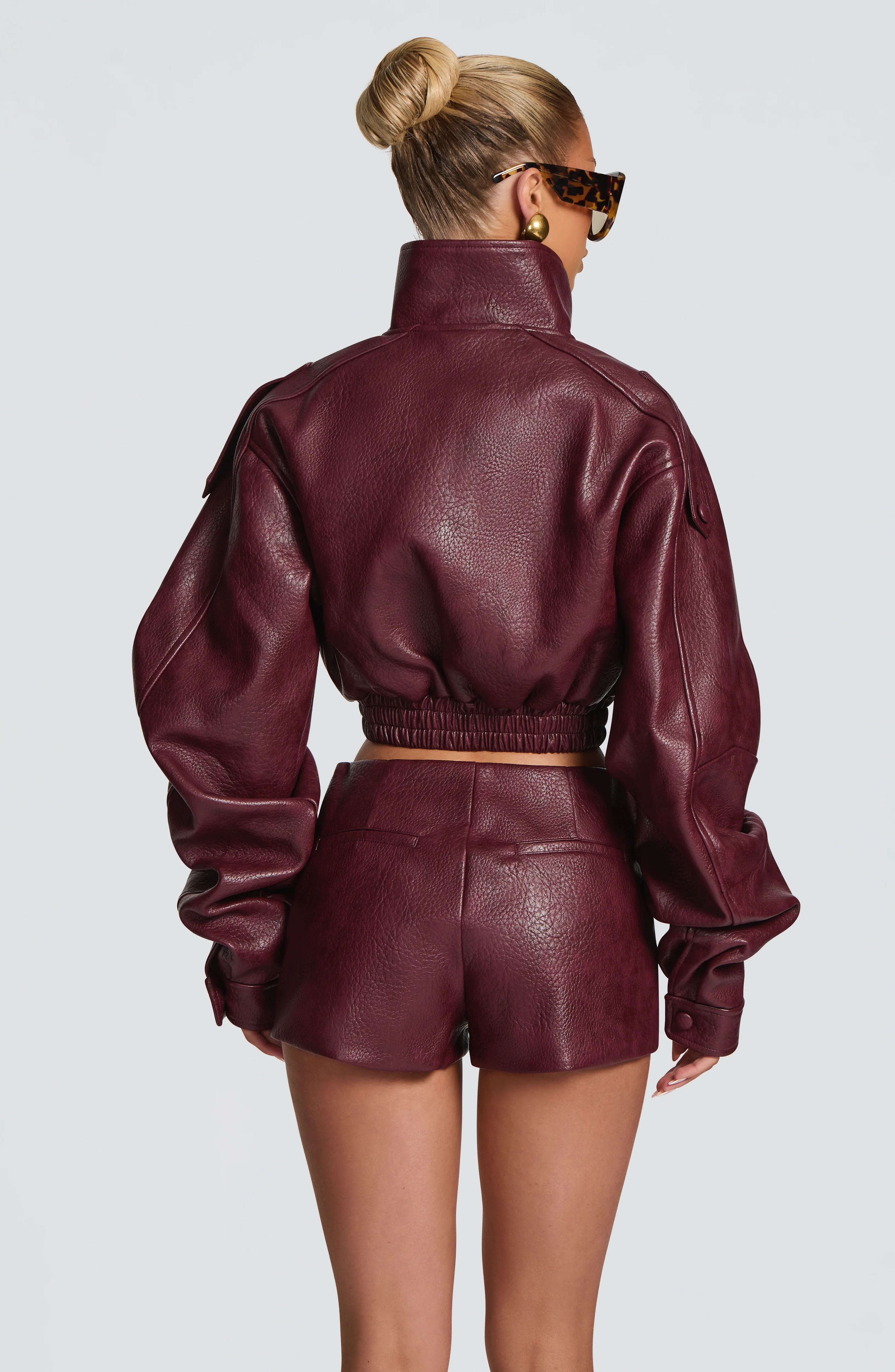 Bailey Jacket - Cherry Lacquer