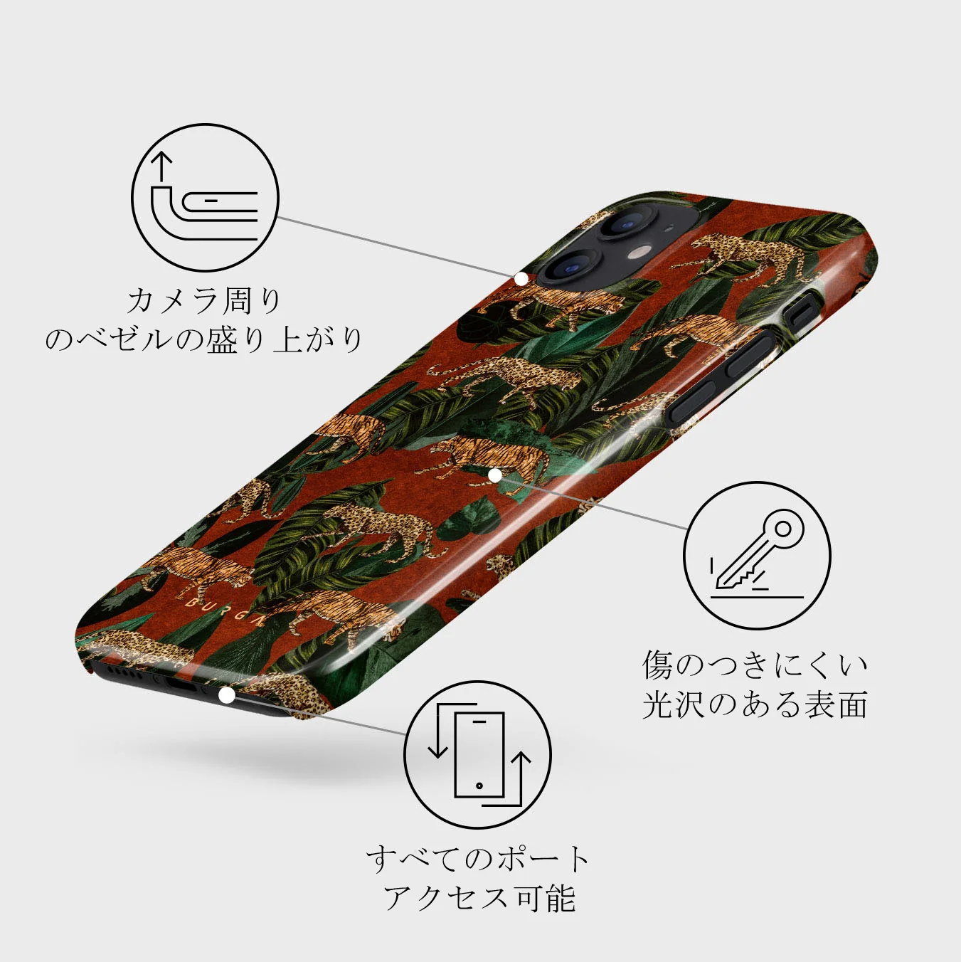 Morning Commute - Designer iPhone 12 Mini ケース