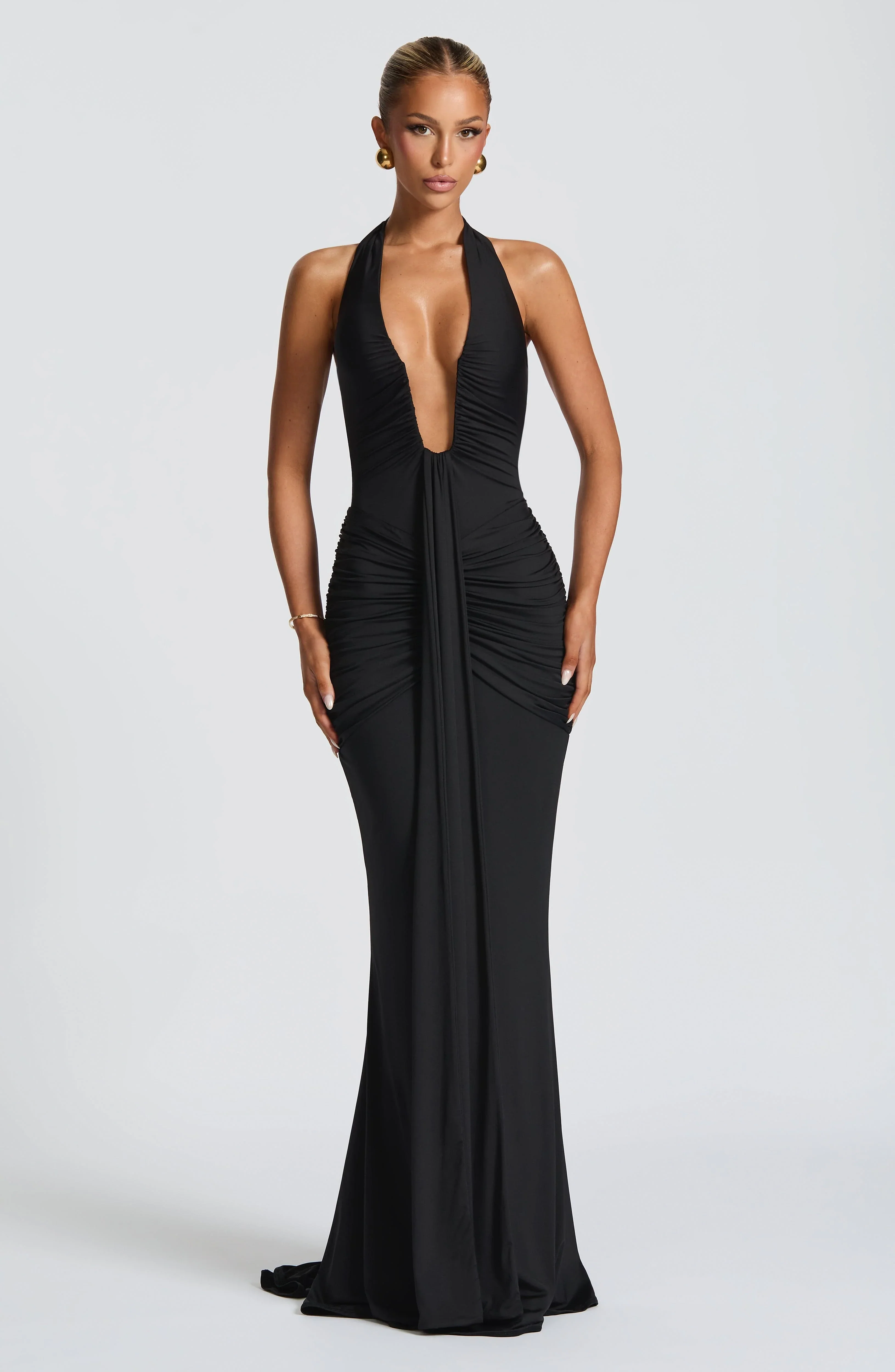 Rosetta Maxi Dress - Black