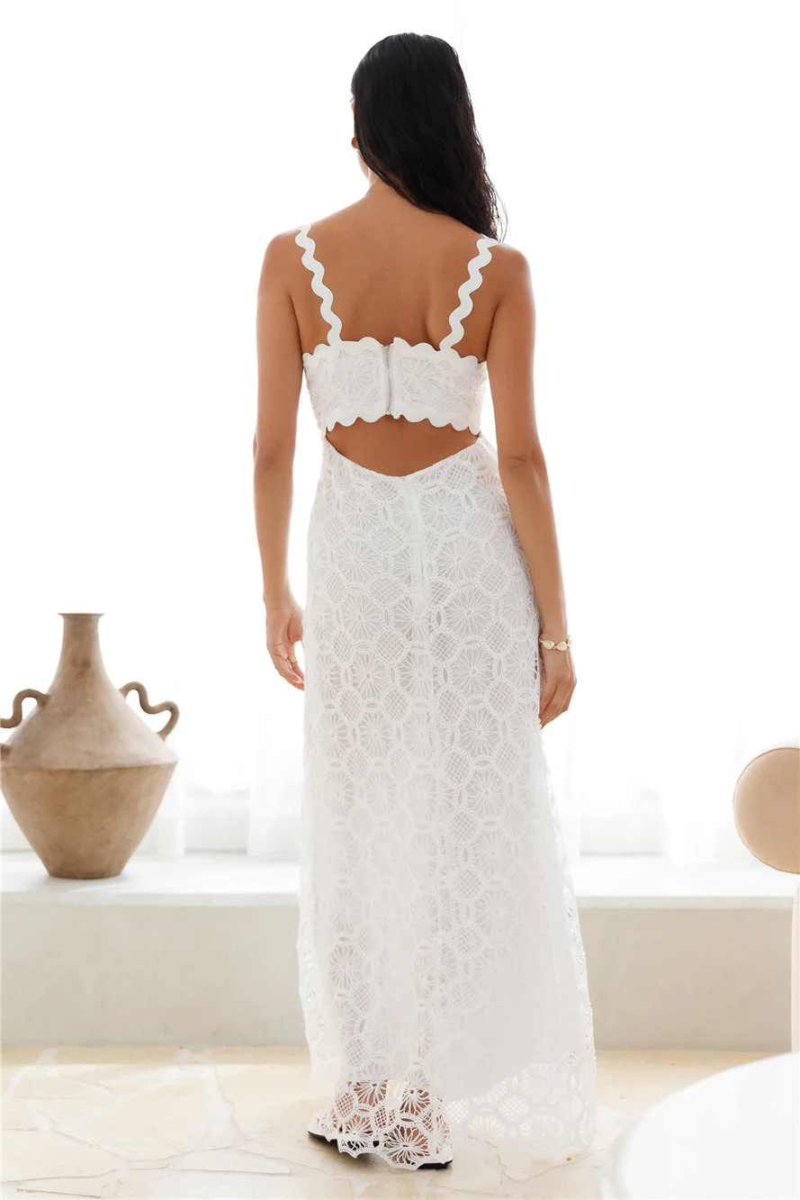 Blanca Maxi Dress White 