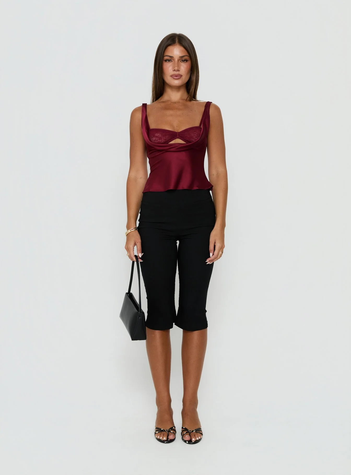 Delilah Top Burgundy