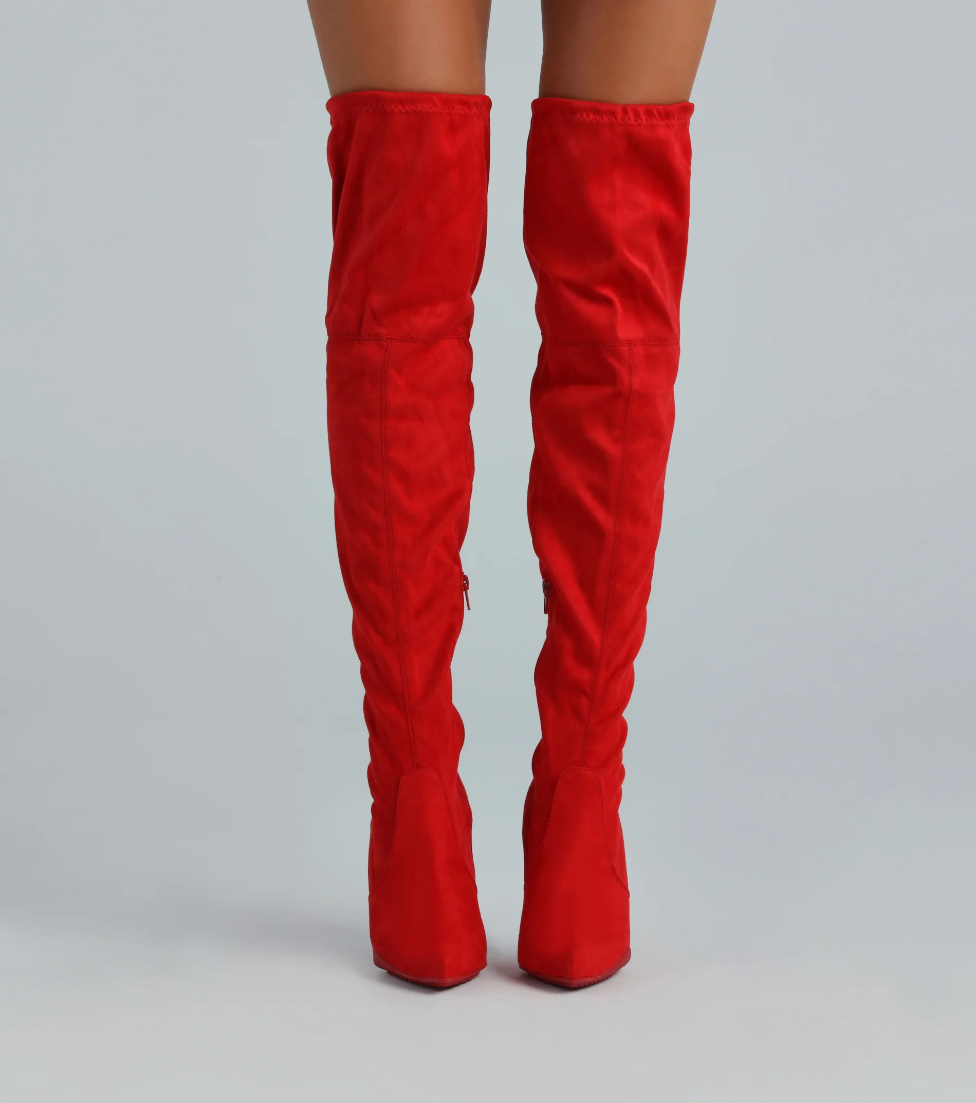 Heat Up The Night Over-The-Knee Stiletto Boots