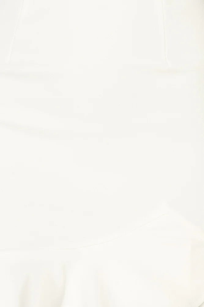 Take The Reigns Dress White - luluinthesky