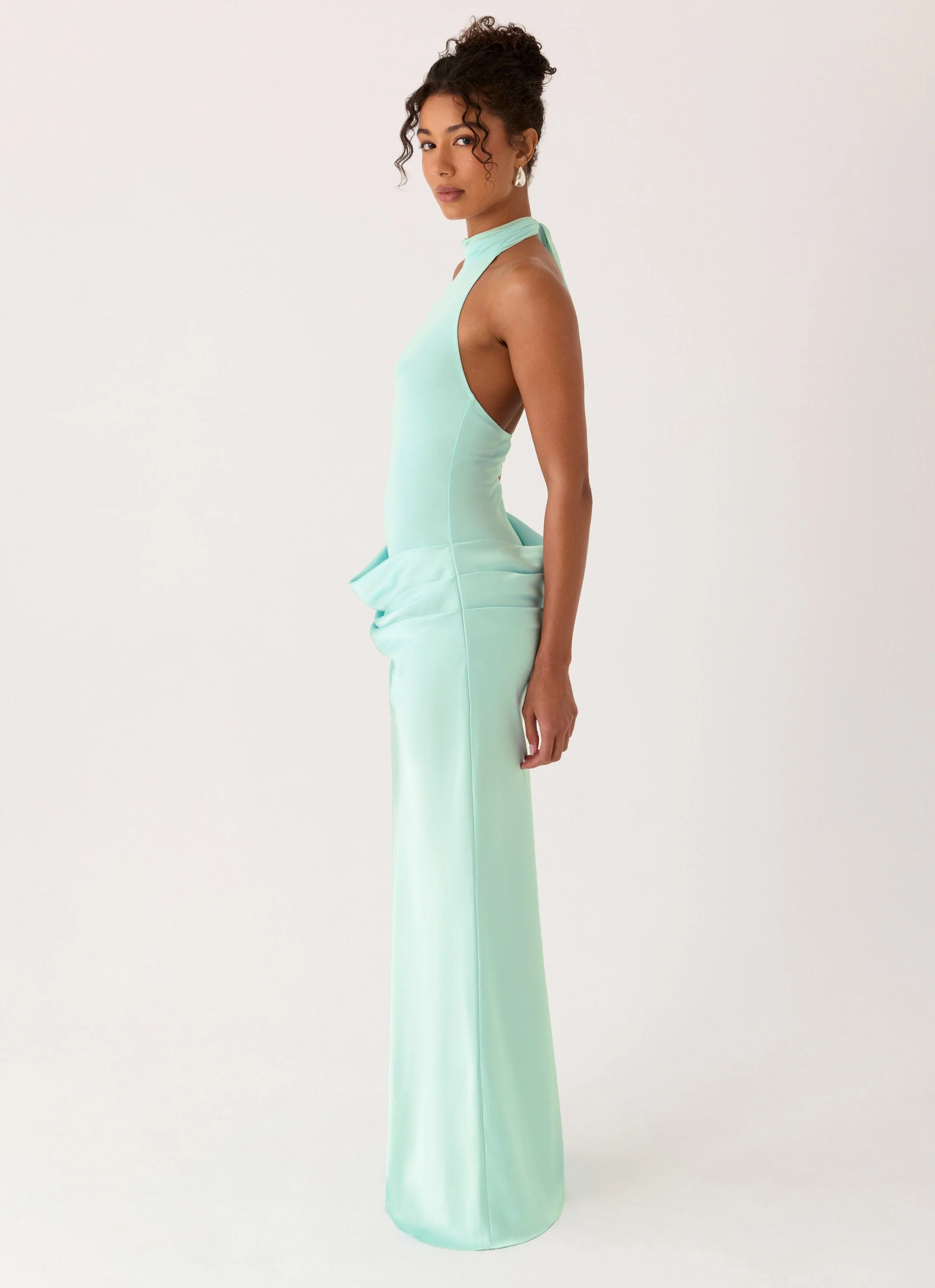 Kiyah Maxi Dress - Mint - luluinthesky