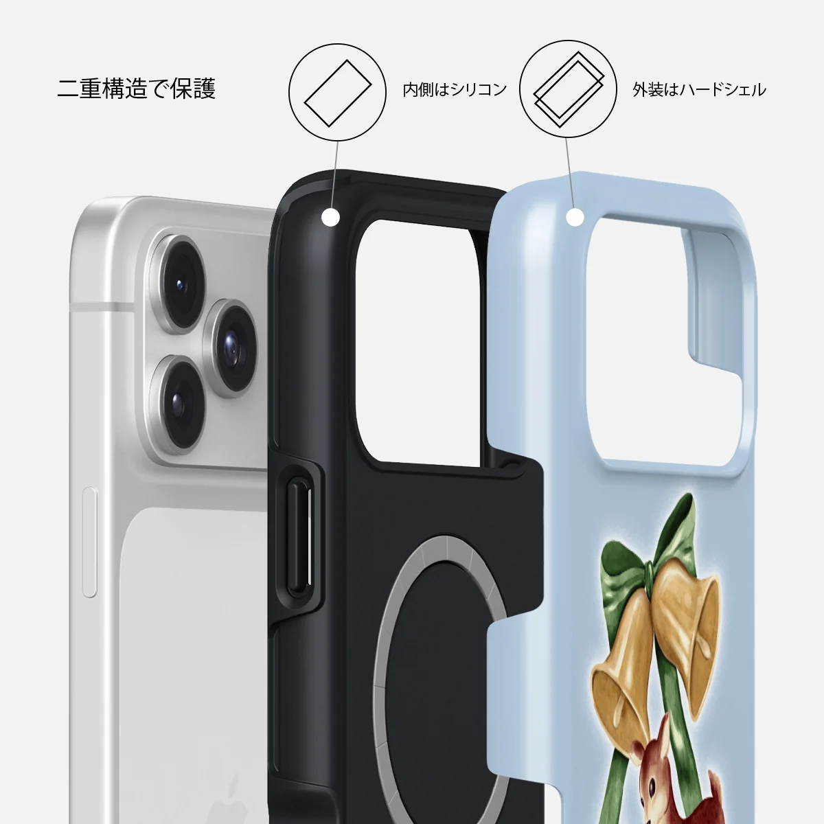 Baby Rudolph - iPhone 17 Pro ケース