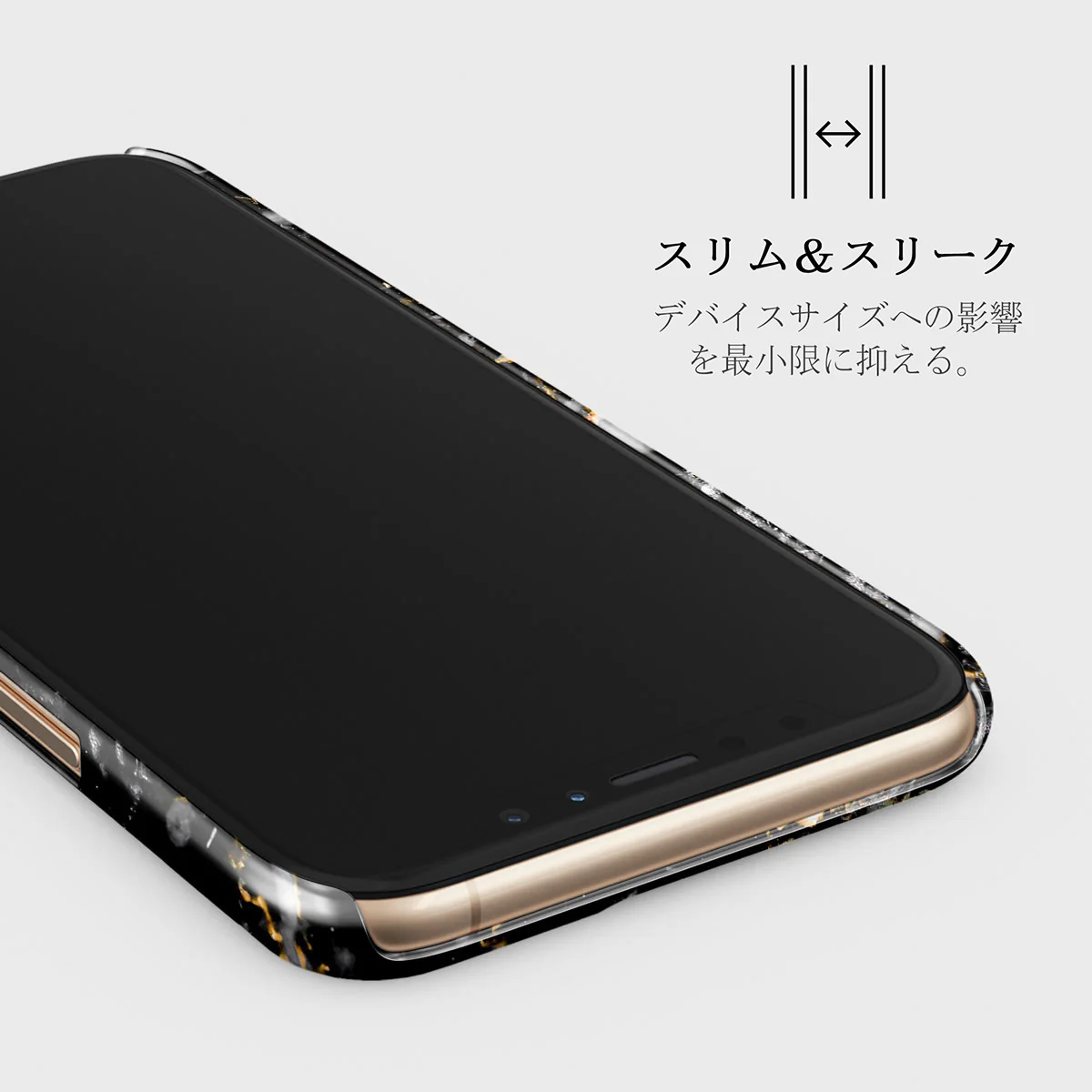 Make A Wish - Gold Marble iPhone 11 Pro Max ケース