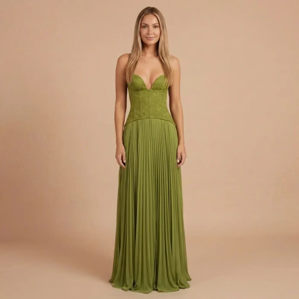 Isla Corset Maxi Dress
