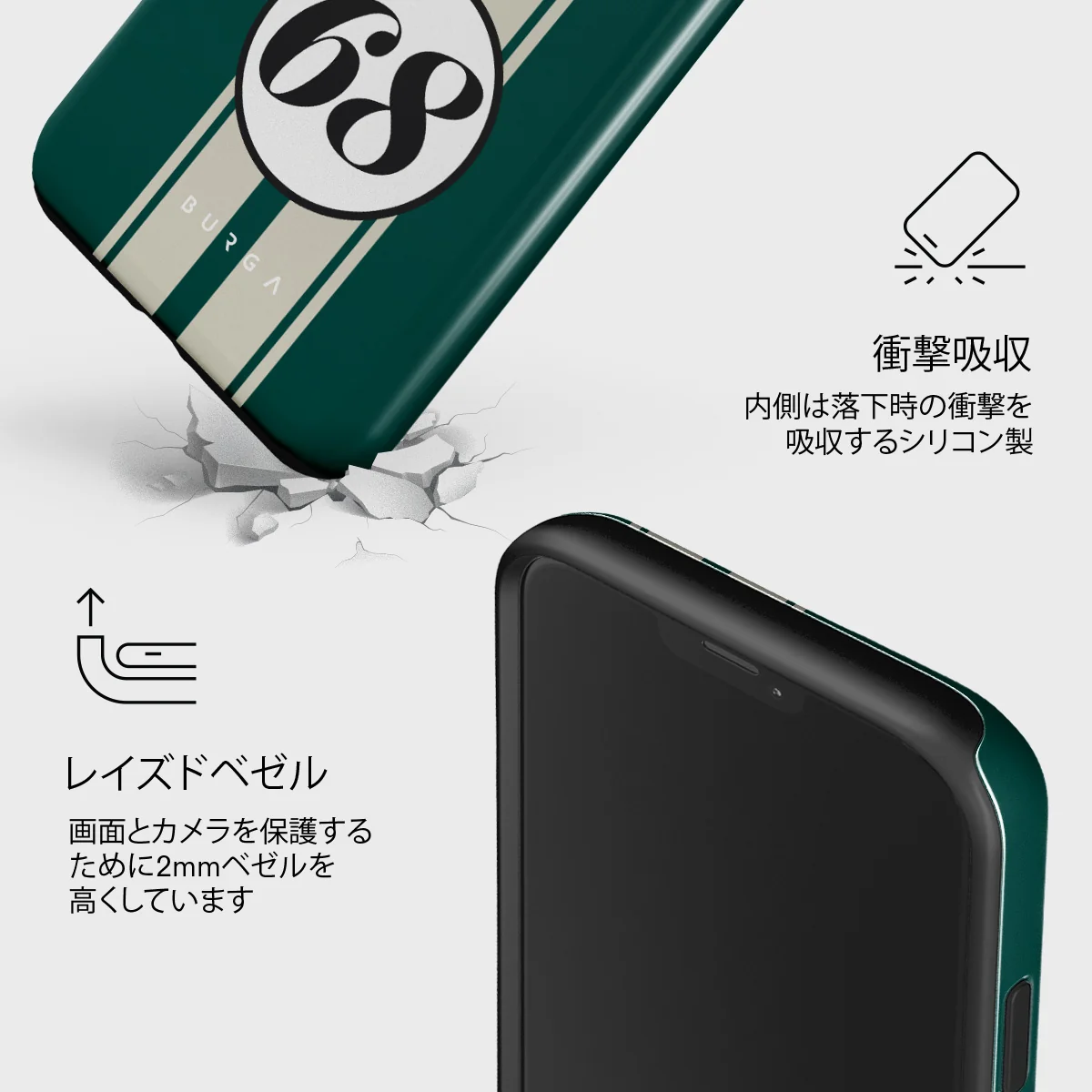 Classic Racing - iPhone 12 ケース