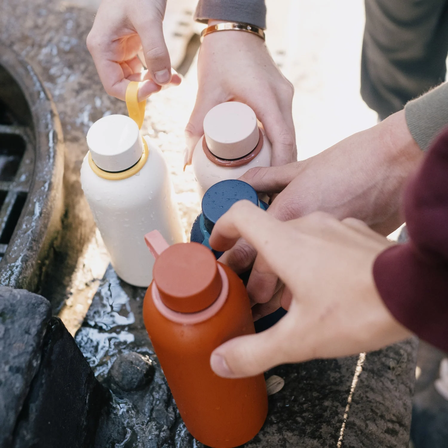 Vogeelle Insulated Reusable Bottle 12 oz - Brick