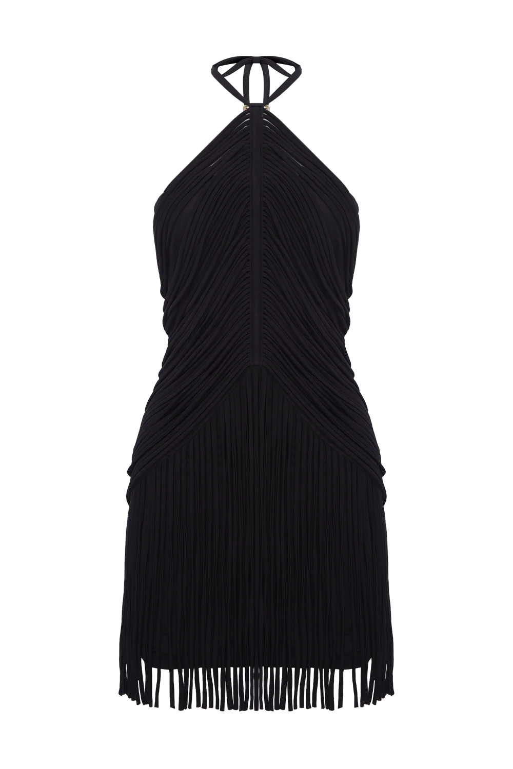 Lyria Jersey Halterneck Mini Dress