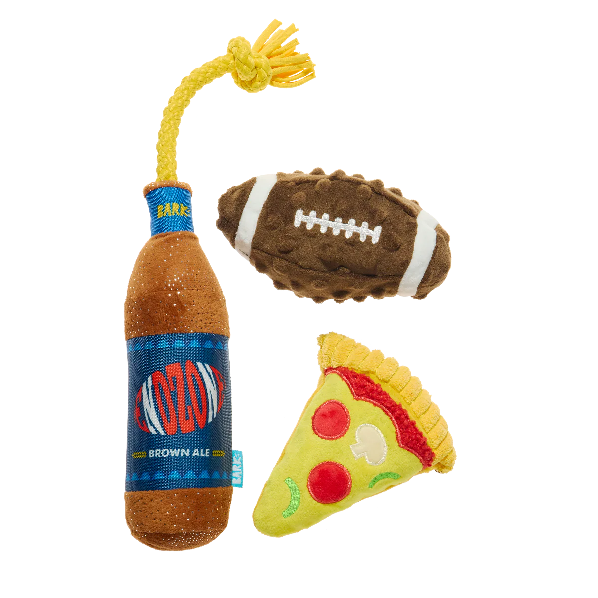 Big Game Bundle Plush Multi-Part + Tug Dog Toy