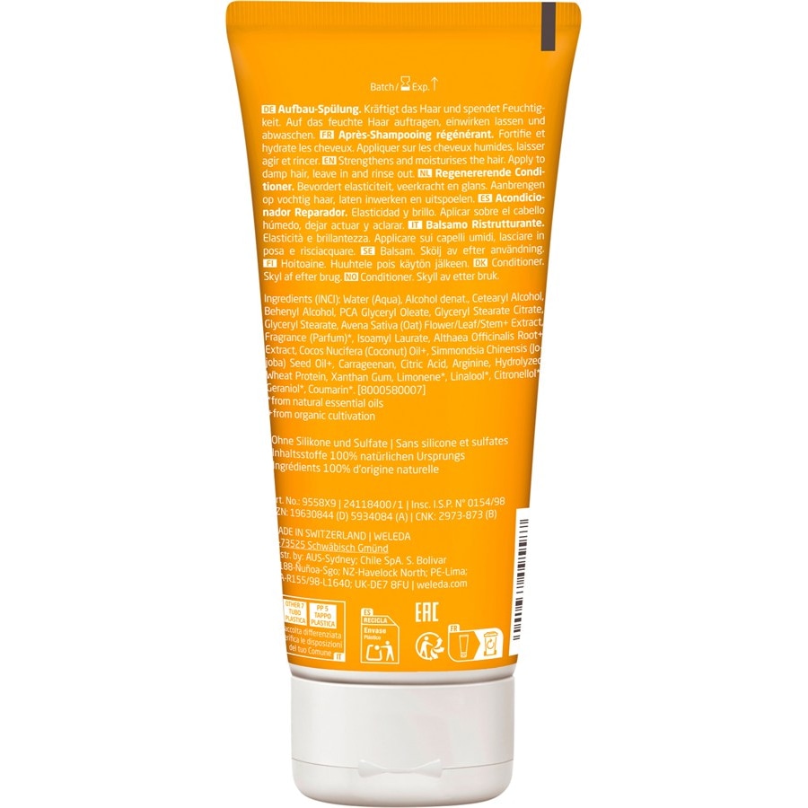 WELEDA Conditioner Odżywka uzupełniająca i pielęgnująca Owies