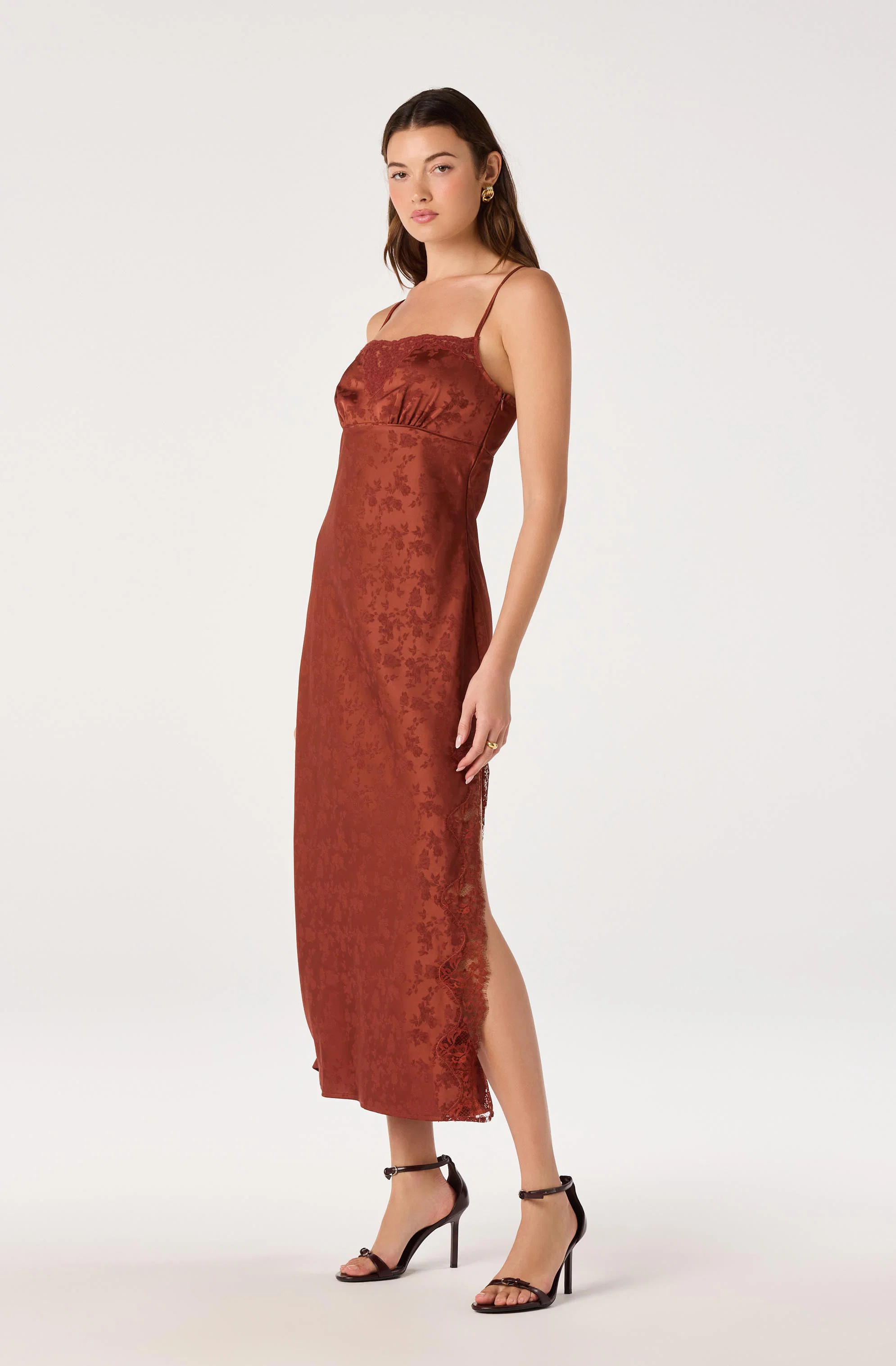 Kristian Jacquard Maxi Dress