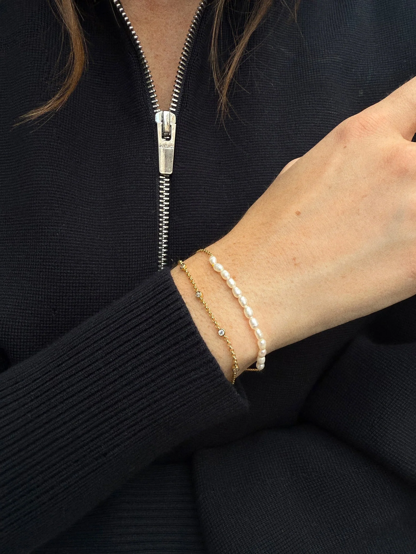 Barbra 18K Gold Pearl Bracelet - Gold/Pearl