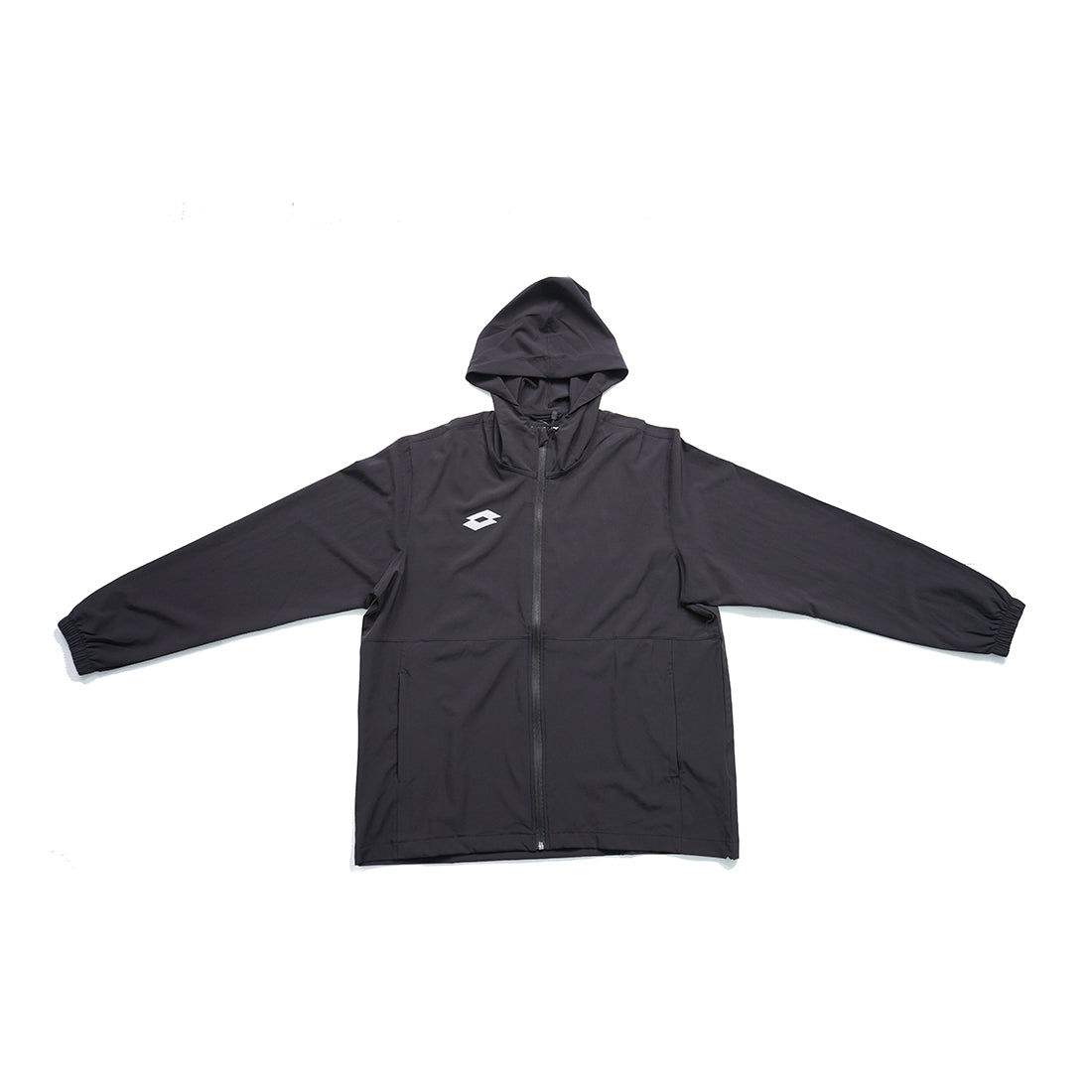 LOTTO Men's Basic Windbreaker Jacket Black PAWB25001-BLK
