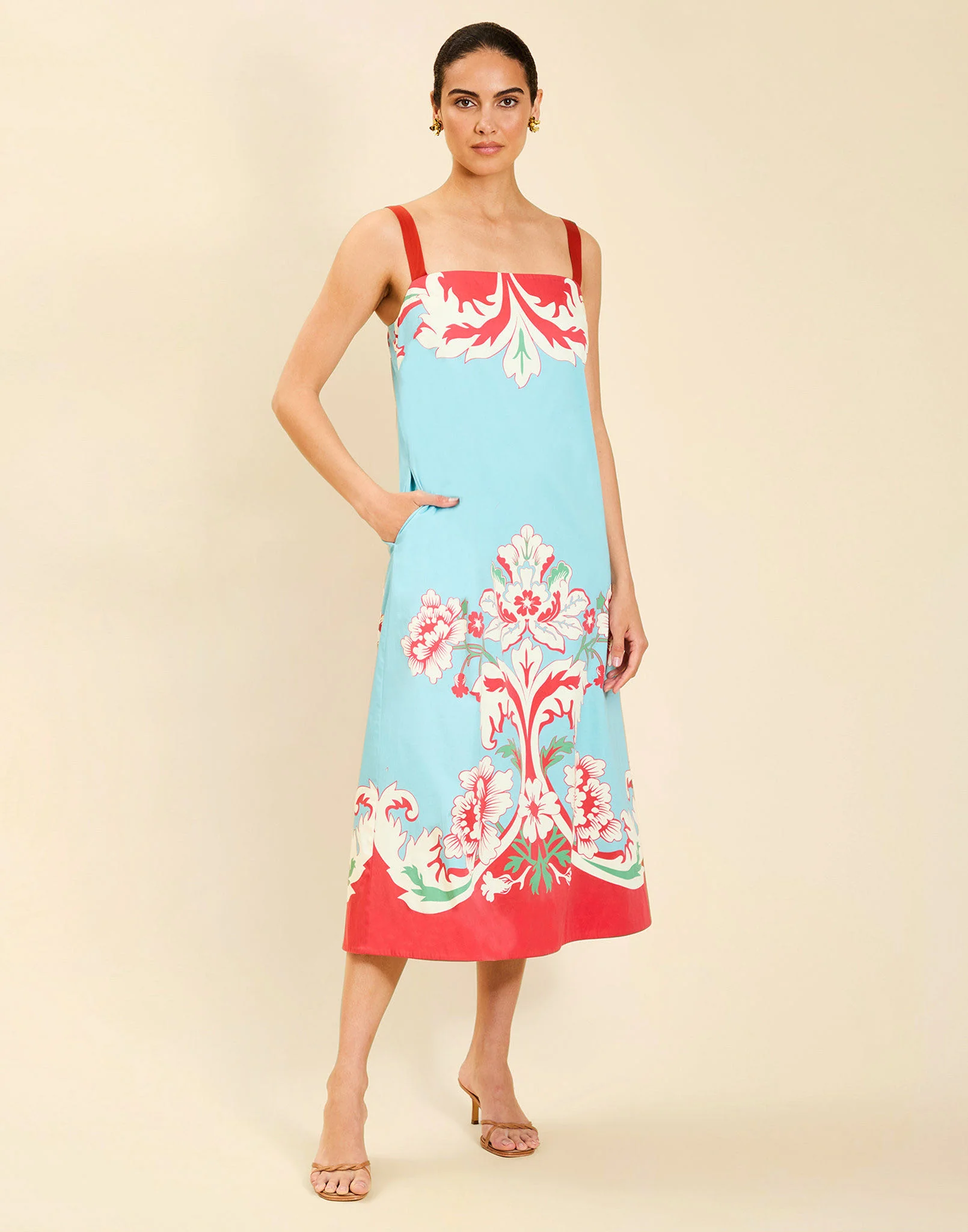 Galena Tea Length Dress