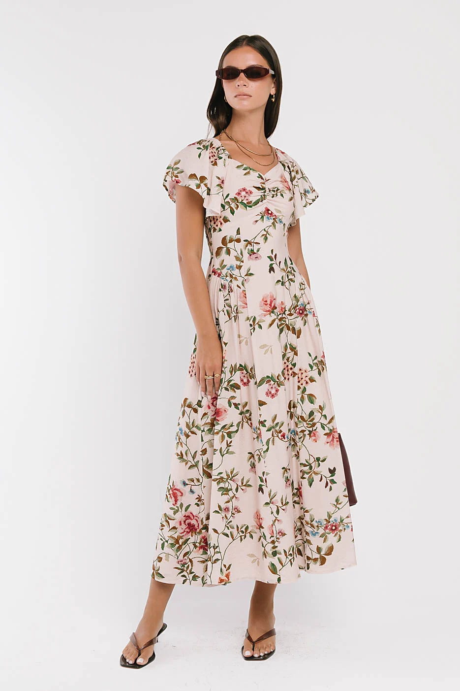 Elodie Floral Maxi Dress
