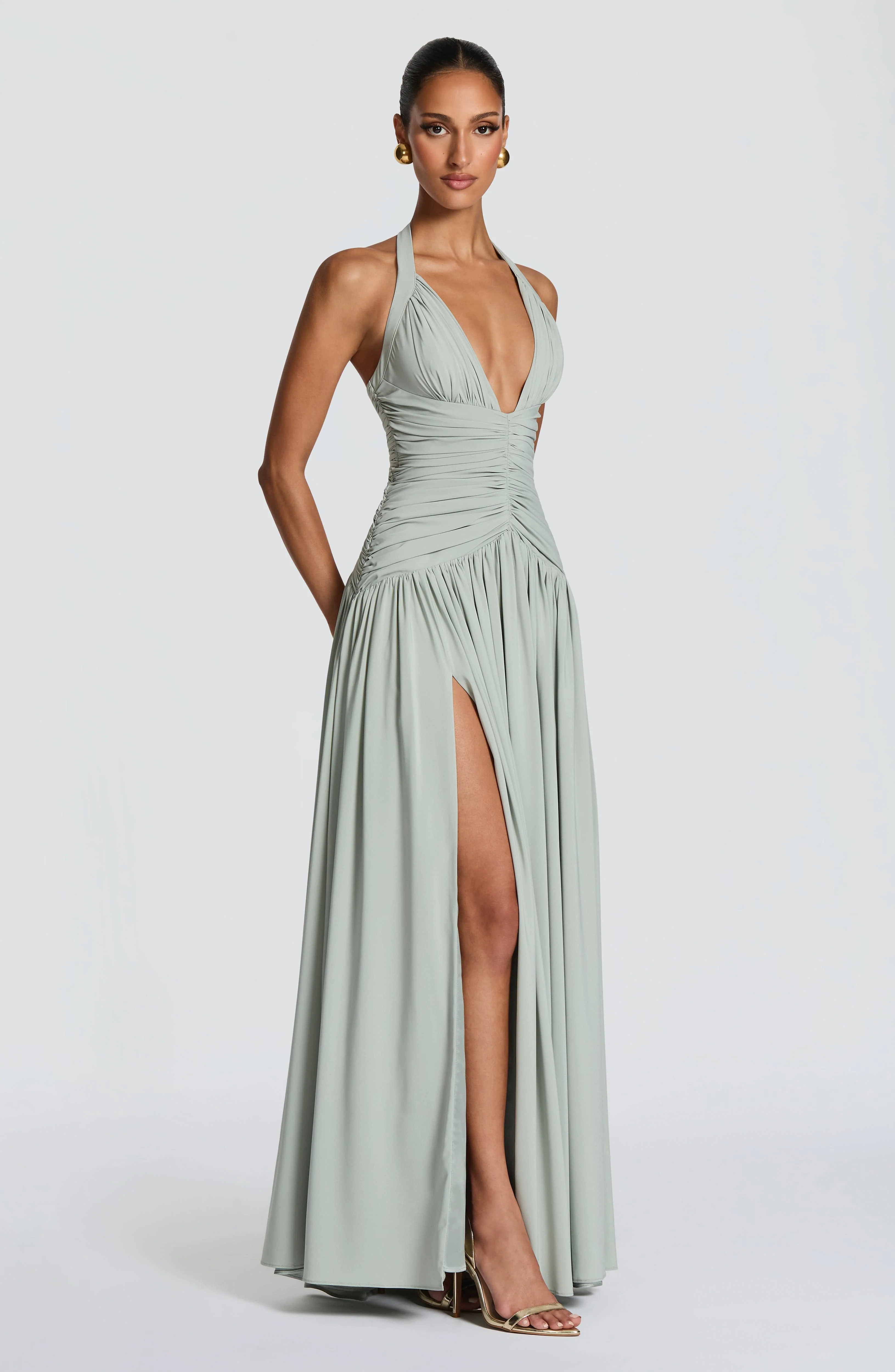 Amaris Maxi Dress - Sage