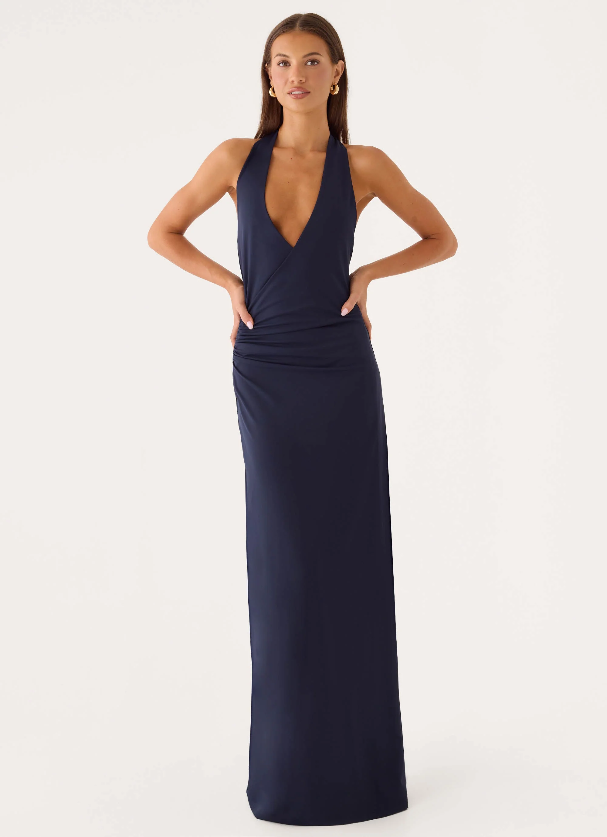 Good Riddance Maxi Dress - Deep Ocean - luluinthesky
