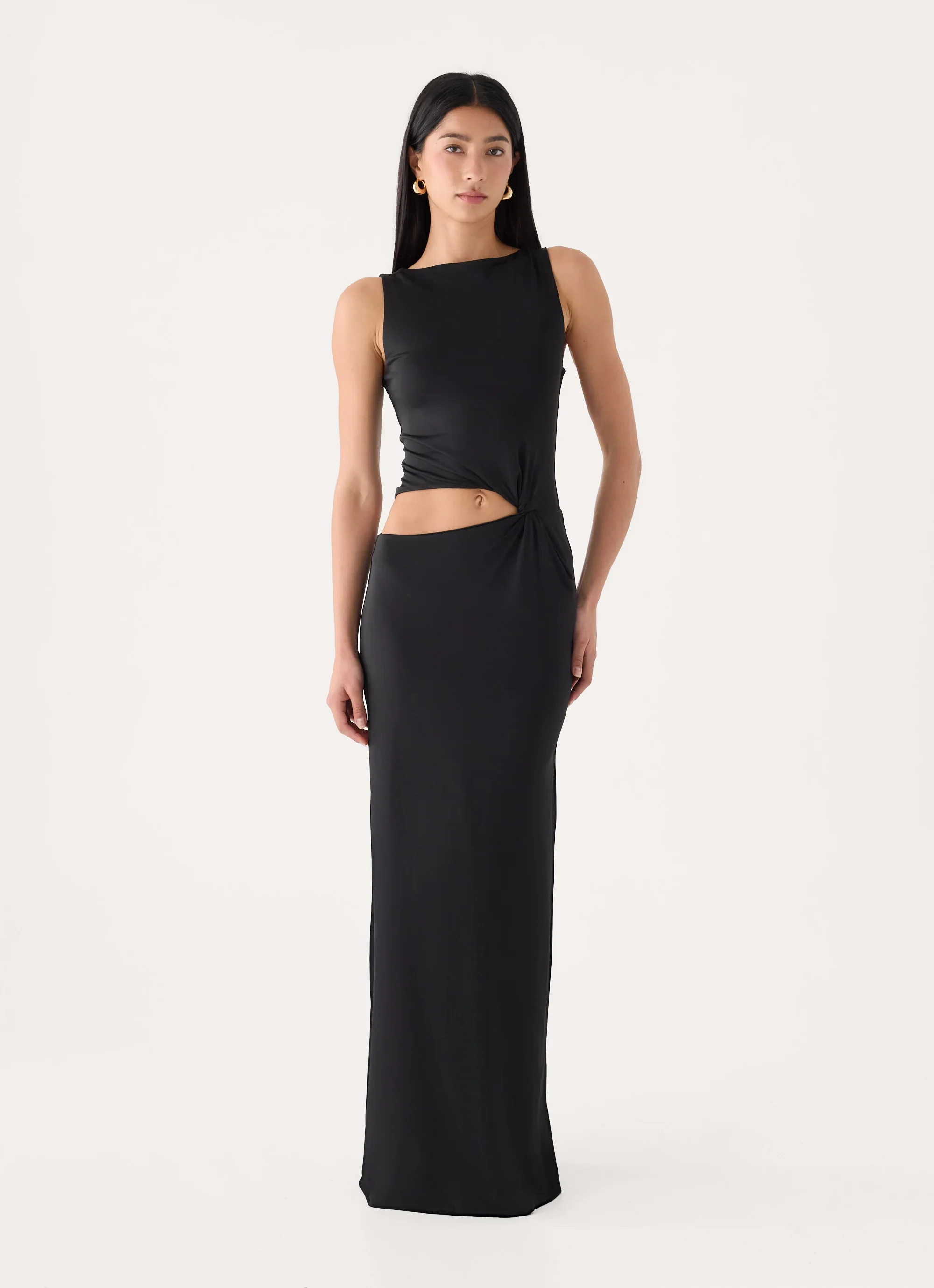 Sofia Maxi Dress - Black
