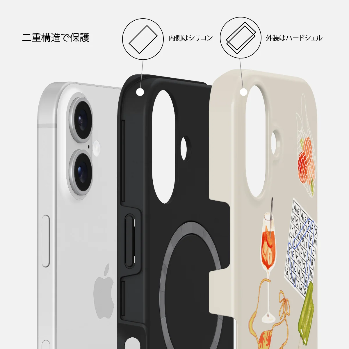 Seaside Muse - iPhone 16 ケース