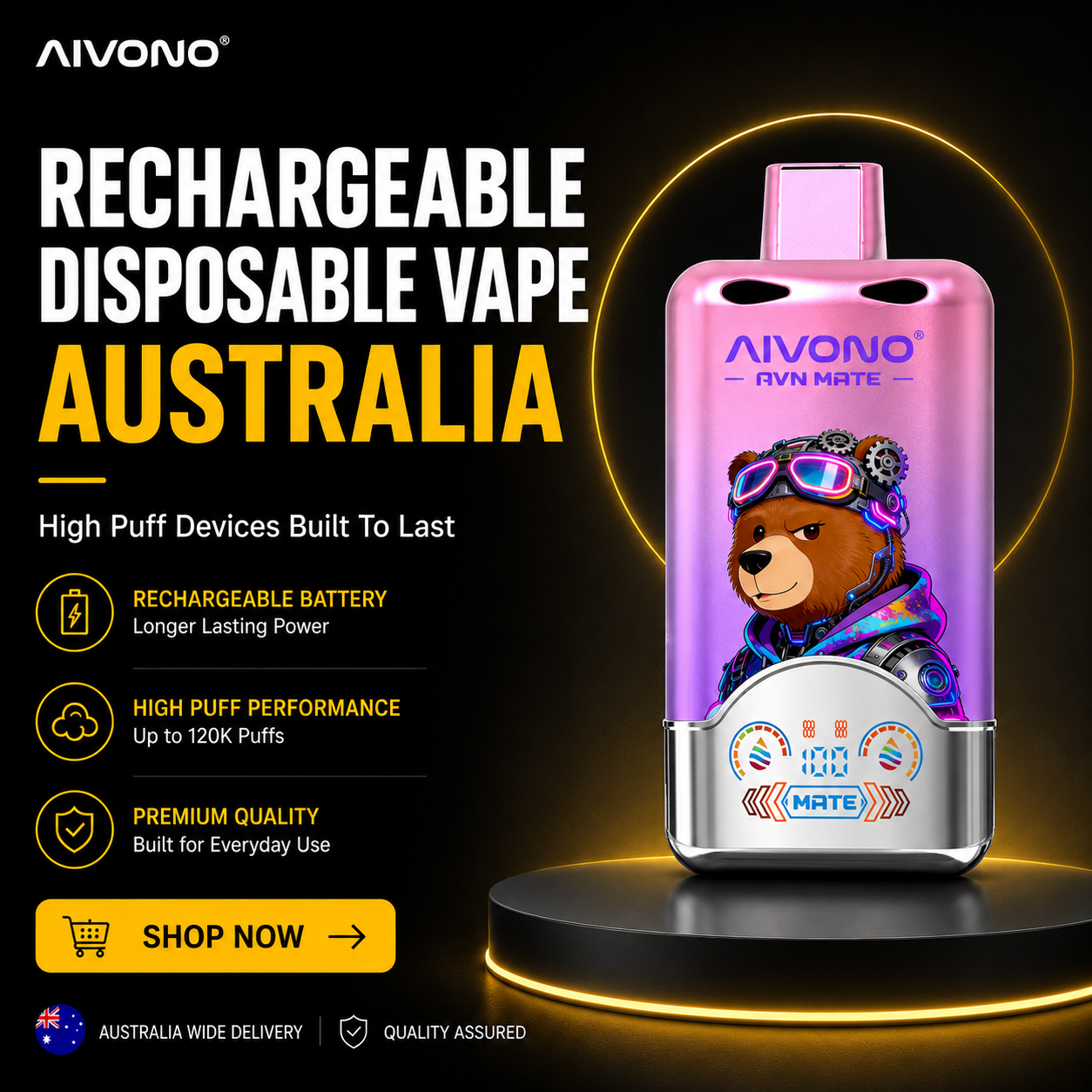 Rechargeable Disposable Vape Australia